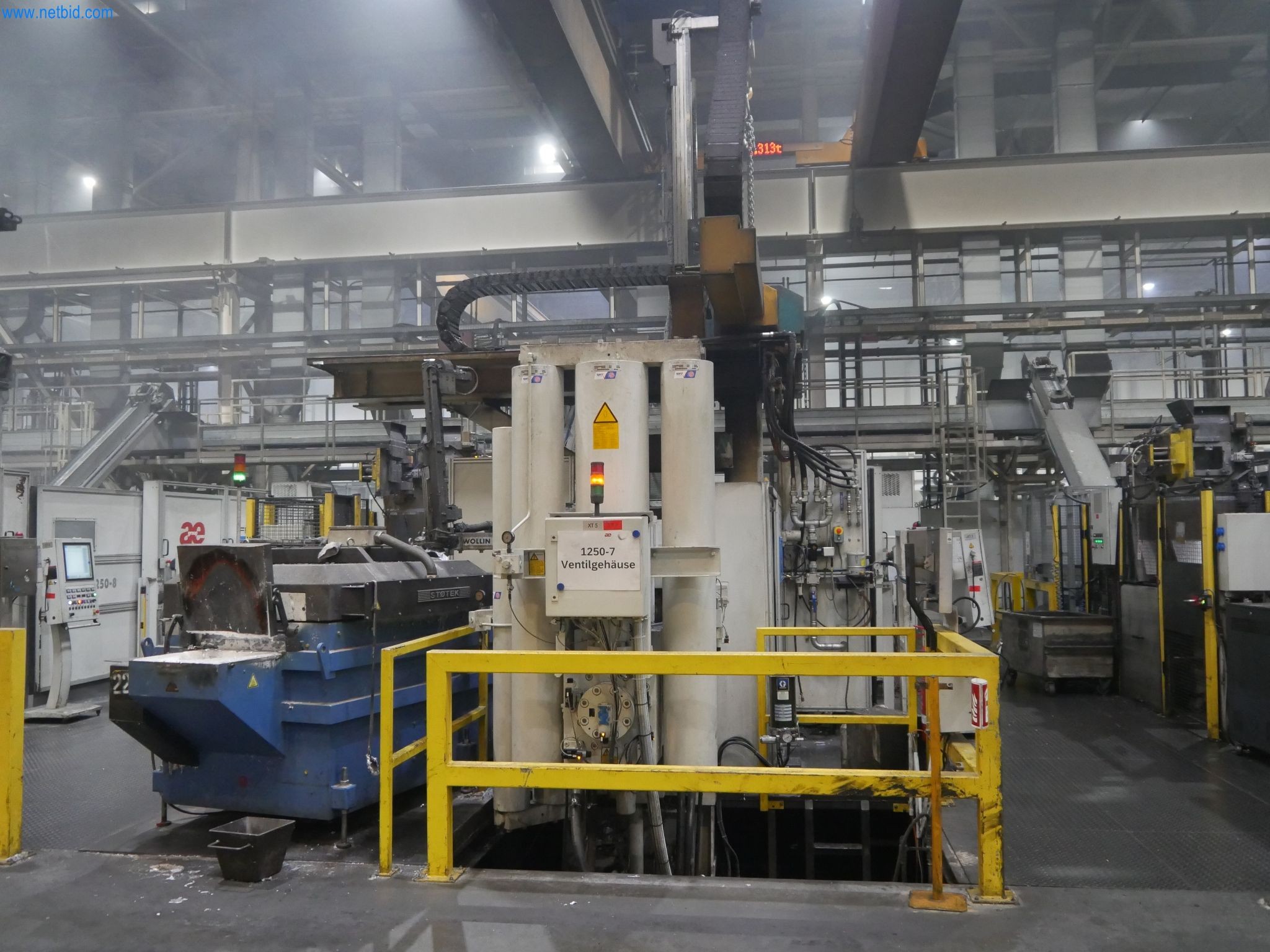 ae group - Melting store, Aluminum die casting machines 6,600 - 35,000 kN, Mechanical processing - PRIVATE TREATY SALE-1