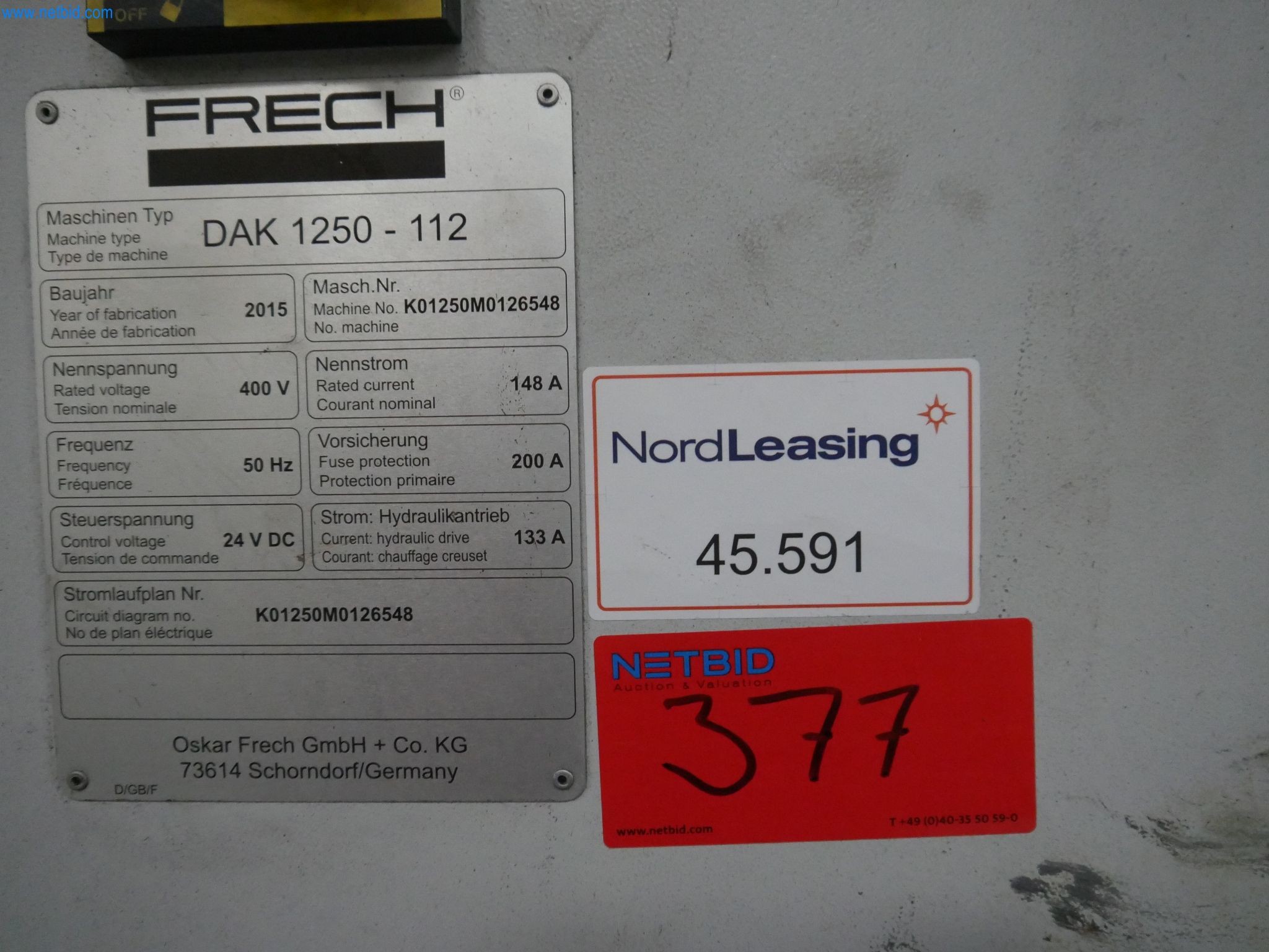 ae group - Melting store, Aluminum die casting machines 6,600 - 35,000 kN, Mechanical processing - PRIVATE TREATY SALE-29