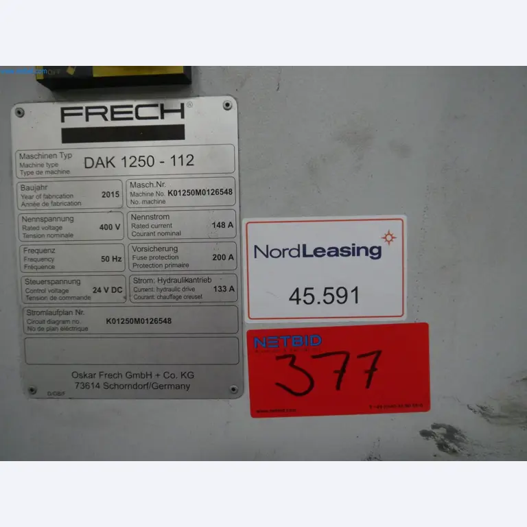 ae group - Melting store, Aluminum die casting machines 6,600 - 35,000 kN, Mechanical processing - PRIVATE TREATY SALE-29