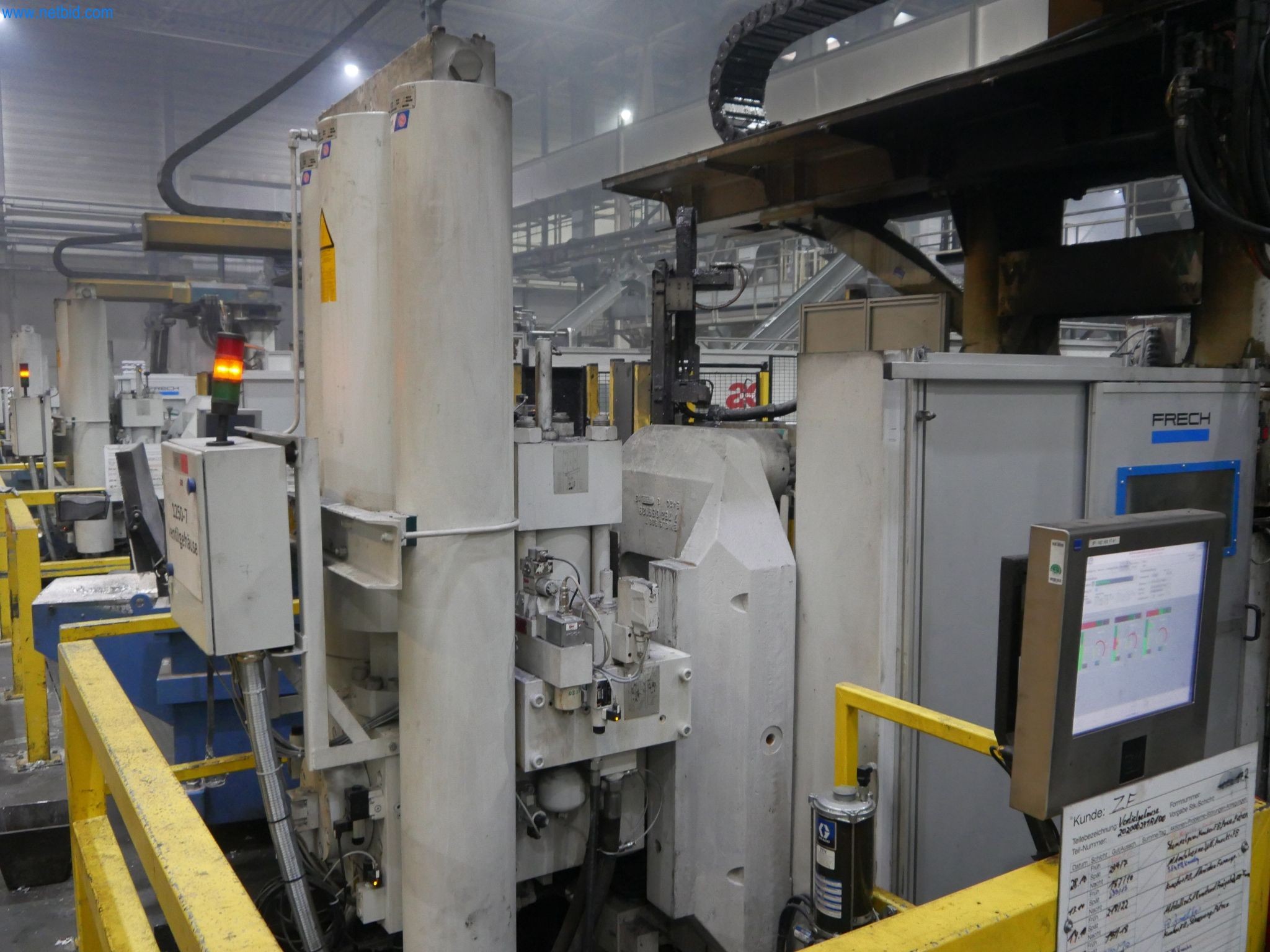 ae group - Melting store, Aluminum die casting machines 6,600 - 35,000 kN, Mechanical processing - PRIVATE TREATY SALE-2