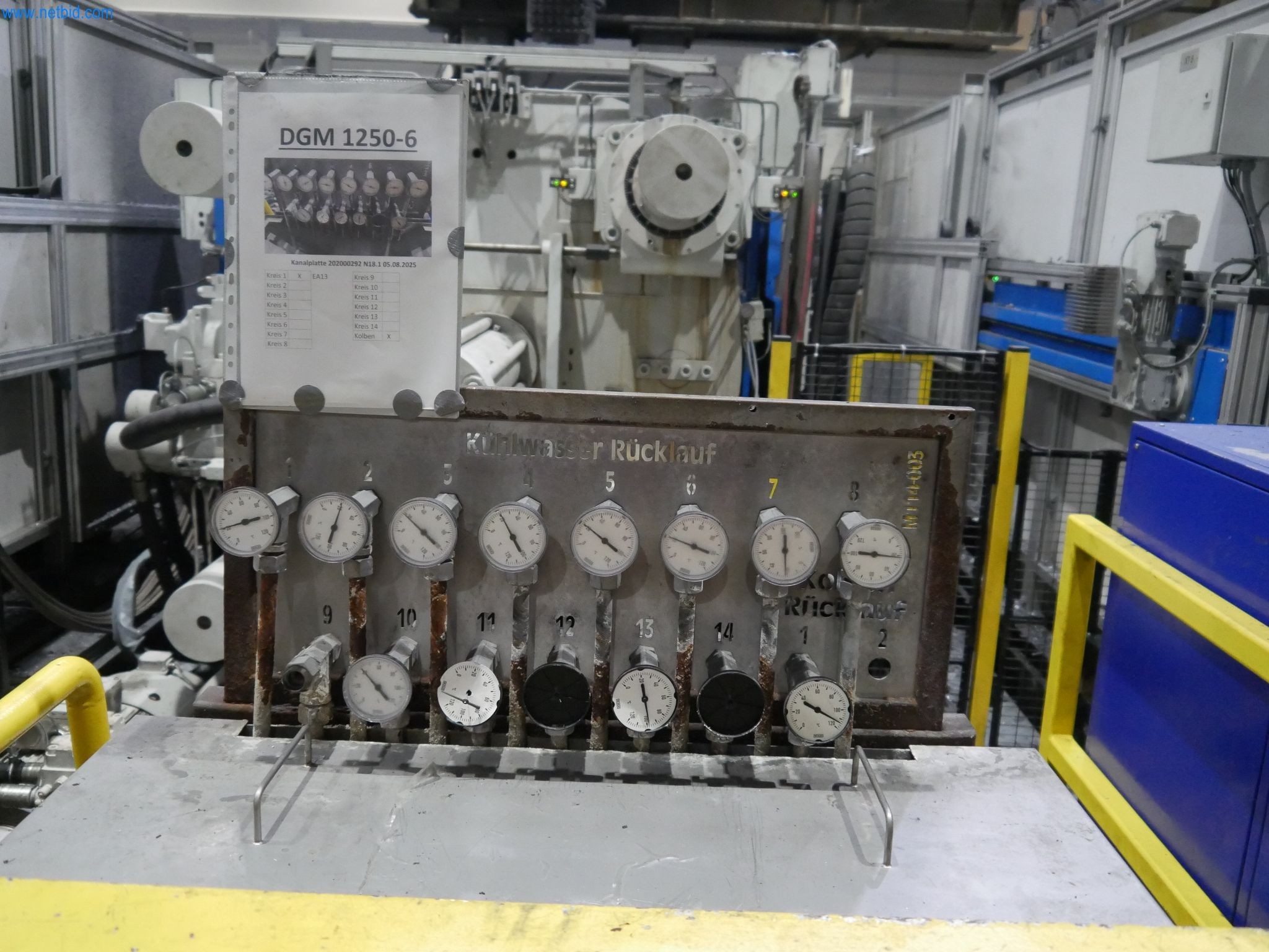 ae group - Melting store, Aluminum die casting machines 6,600 - 35,000 kN, Mechanical processing - PRIVATE TREATY SALE-10