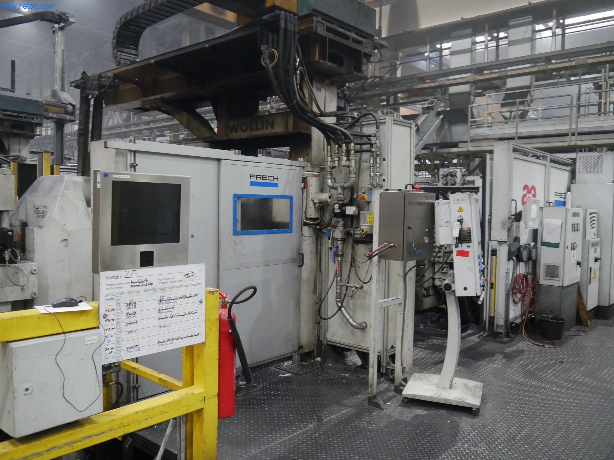 ae group - Melting store, Aluminum die casting machines 6,600 - 35,000 kN, Mechanical processing - PRIVATE TREATY SALE-15