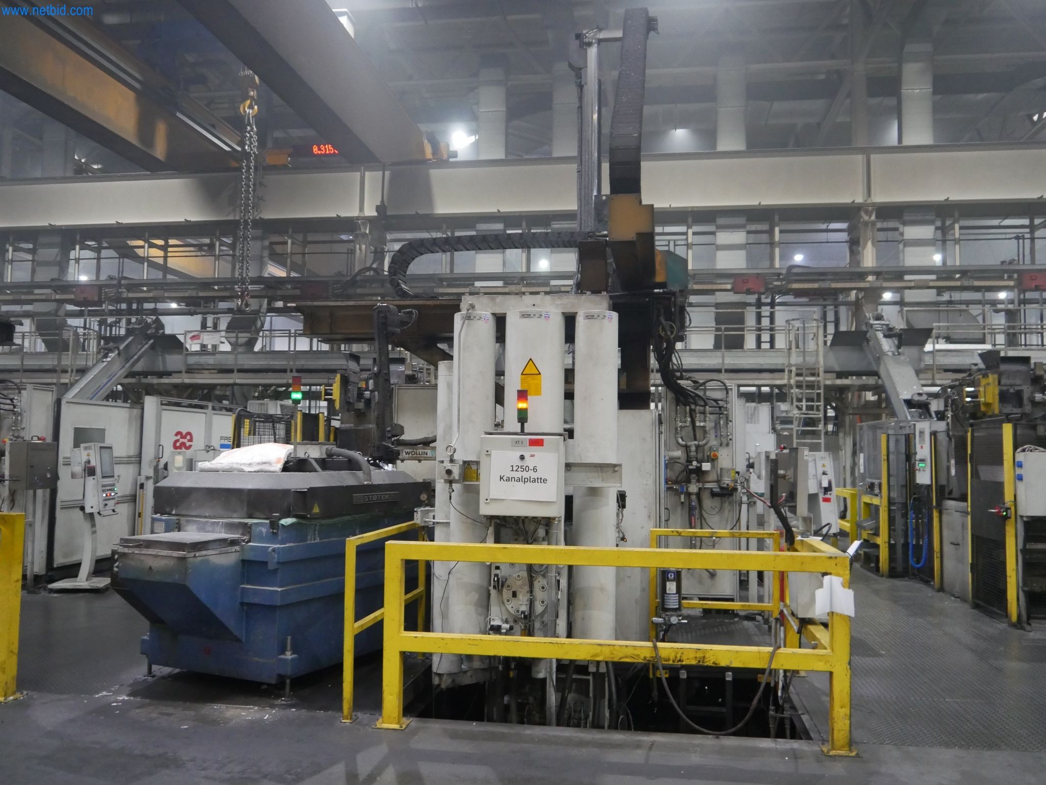 ae group - Melting store, Aluminum die casting machines 6,600 - 35,000 kN, Mechanical processing - PRIVATE TREATY SALE-1