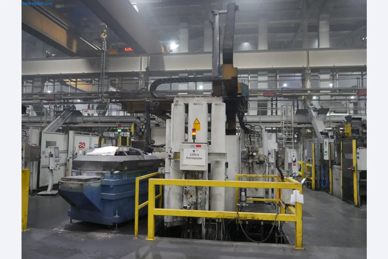 ae group - Melting store, Aluminum die casting machines 6,600 - 35,000 kN, Mechanical processing - PRIVATE TREATY SALE-1