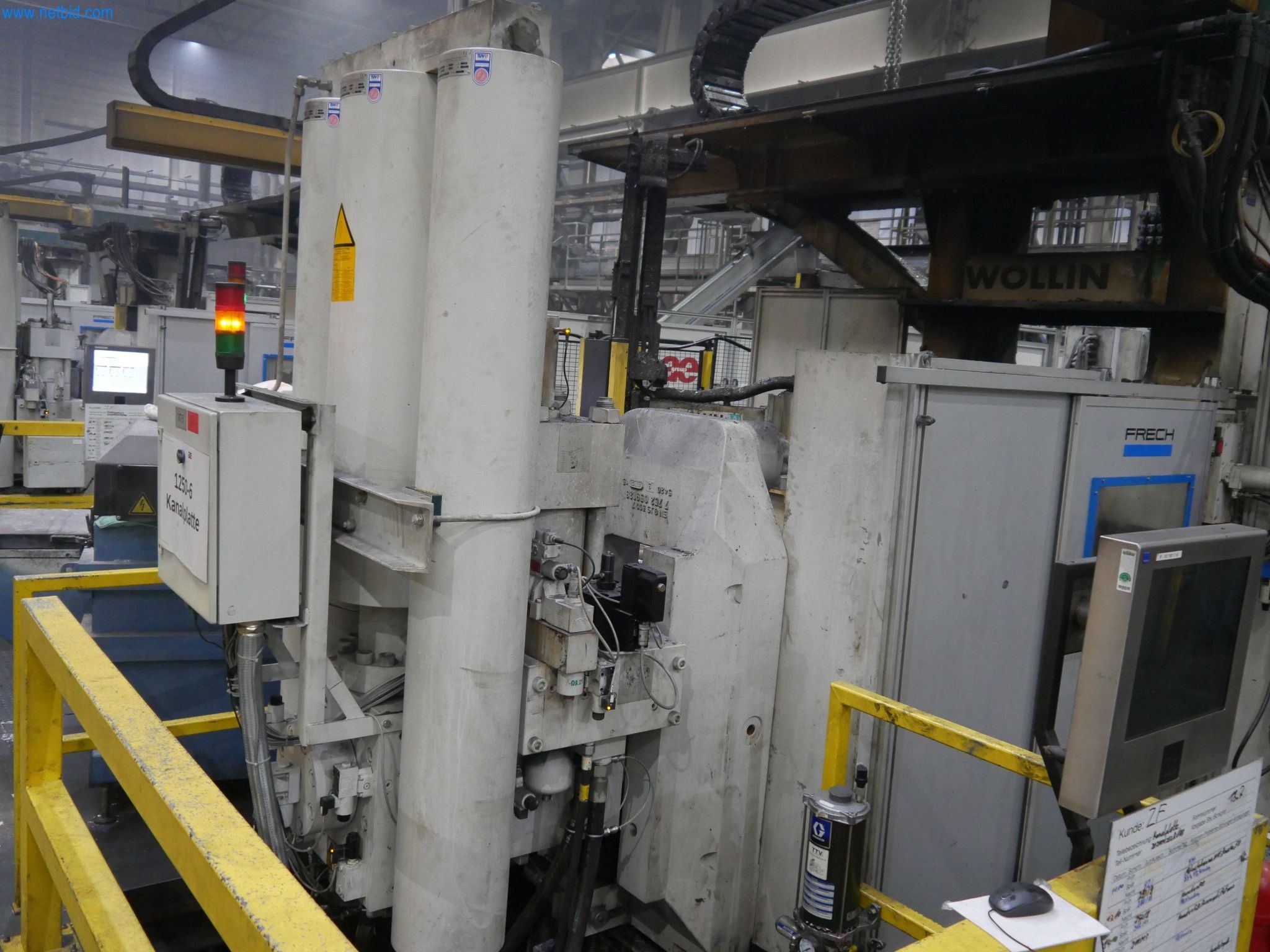 ae group - Melting store, Aluminum die casting machines 6,600 - 35,000 kN, Mechanical processing - PRIVATE TREATY SALE-2