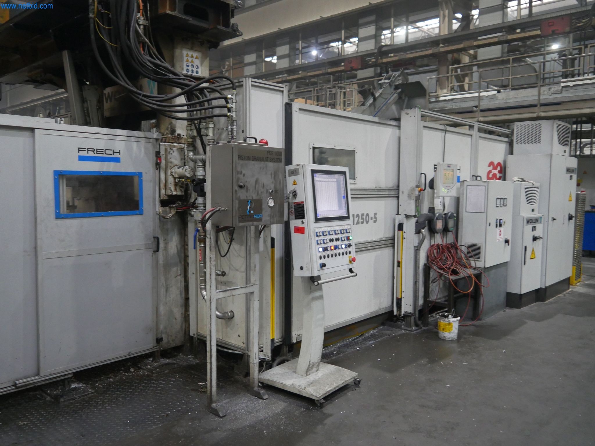 ae group - Melting store, Aluminum die casting machines 6,600 - 35,000 kN, Mechanical processing - PRIVATE TREATY SALE-1