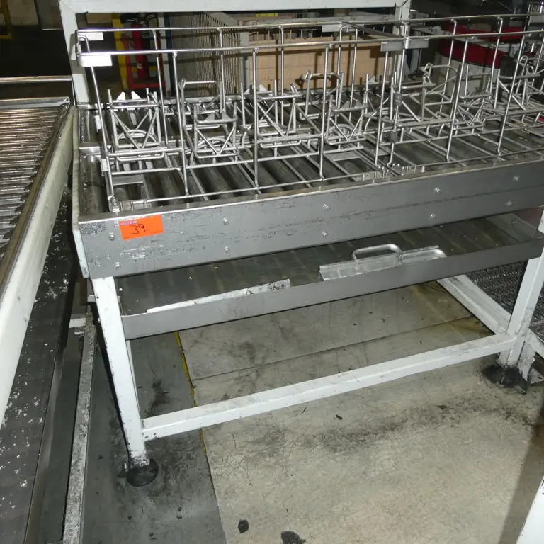6 Laundry Basket Roller Tables (Stationary)