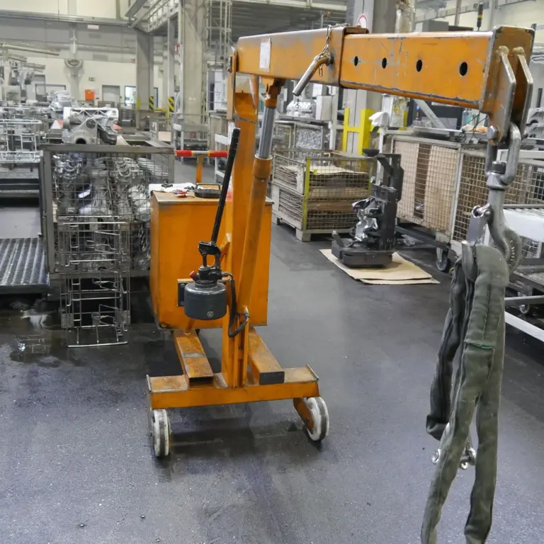 Hydraulic Counterweight Crane Meurer KR-F 100 H