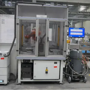 Laser Marking Machine FSP Lasermarkierzelle Schaltschieber