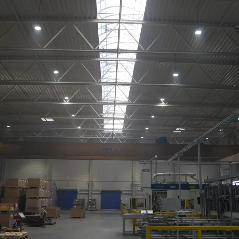 Double-girder overhead crane (approved later: Oct. 31, 26) Abus