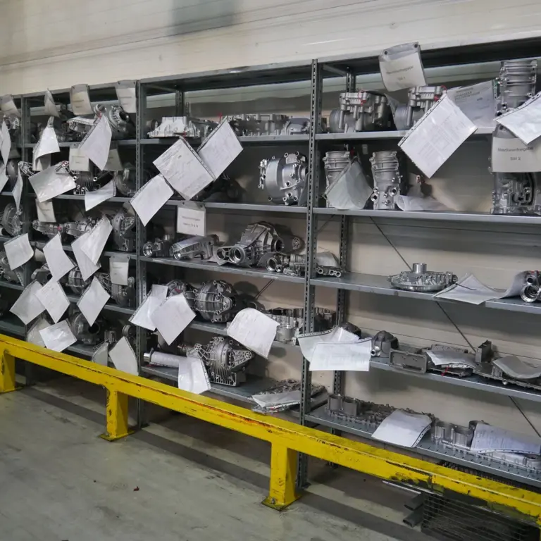 4 lfm. Workshop Storage Shelving