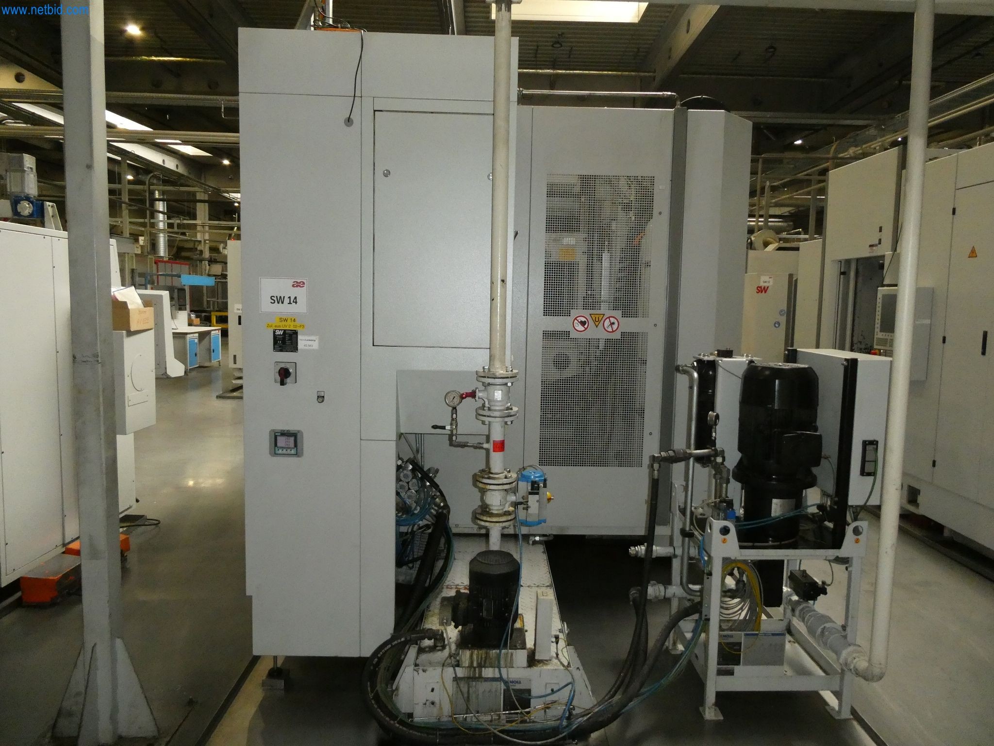 ae group - Melting store, Aluminum die casting machines 6,600 - 35,000 kN, Mechanical processing - PRIVATE TREATY SALE-23