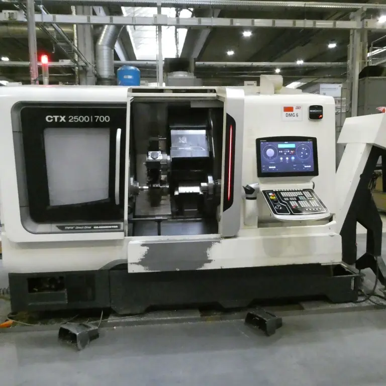 CNC Turning and Machining Center (DMG 6) Gildemeister/DMG Mori CTX2500/700