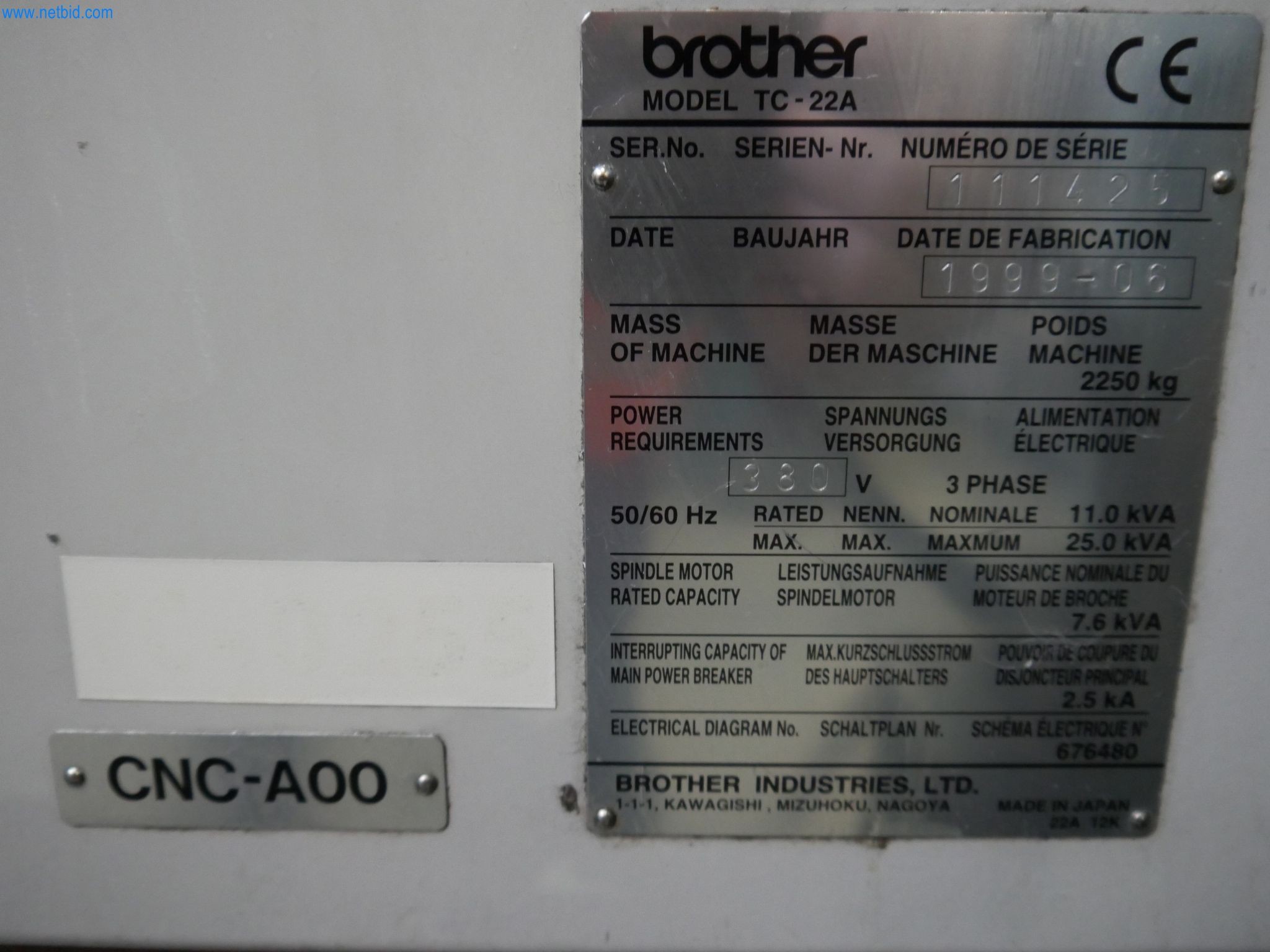 ae group – Plant and machinery for the manufacture of light-metal die-cast components (powertrain and structural parts) – AUCTION-7