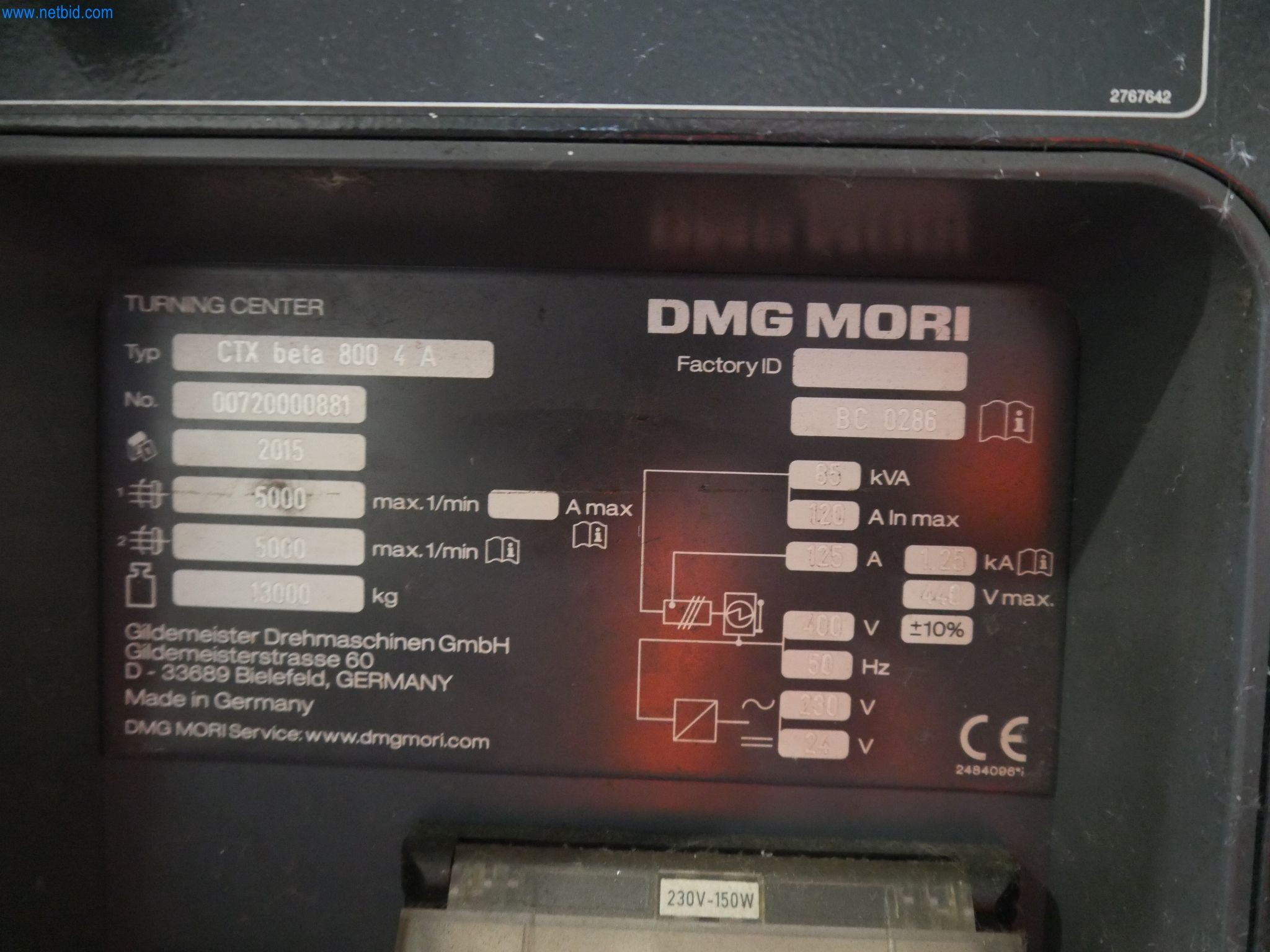 ae group – Plant and machinery for the manufacture of light-metal die-cast components (powertrain and structural parts) – AUCTION-6