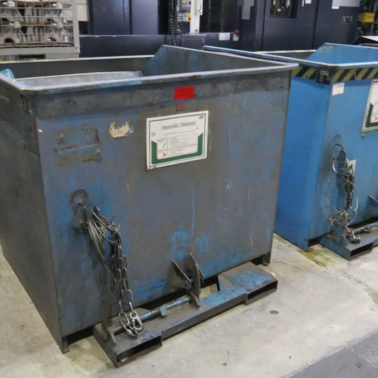 2 Forklift Bulk Containers