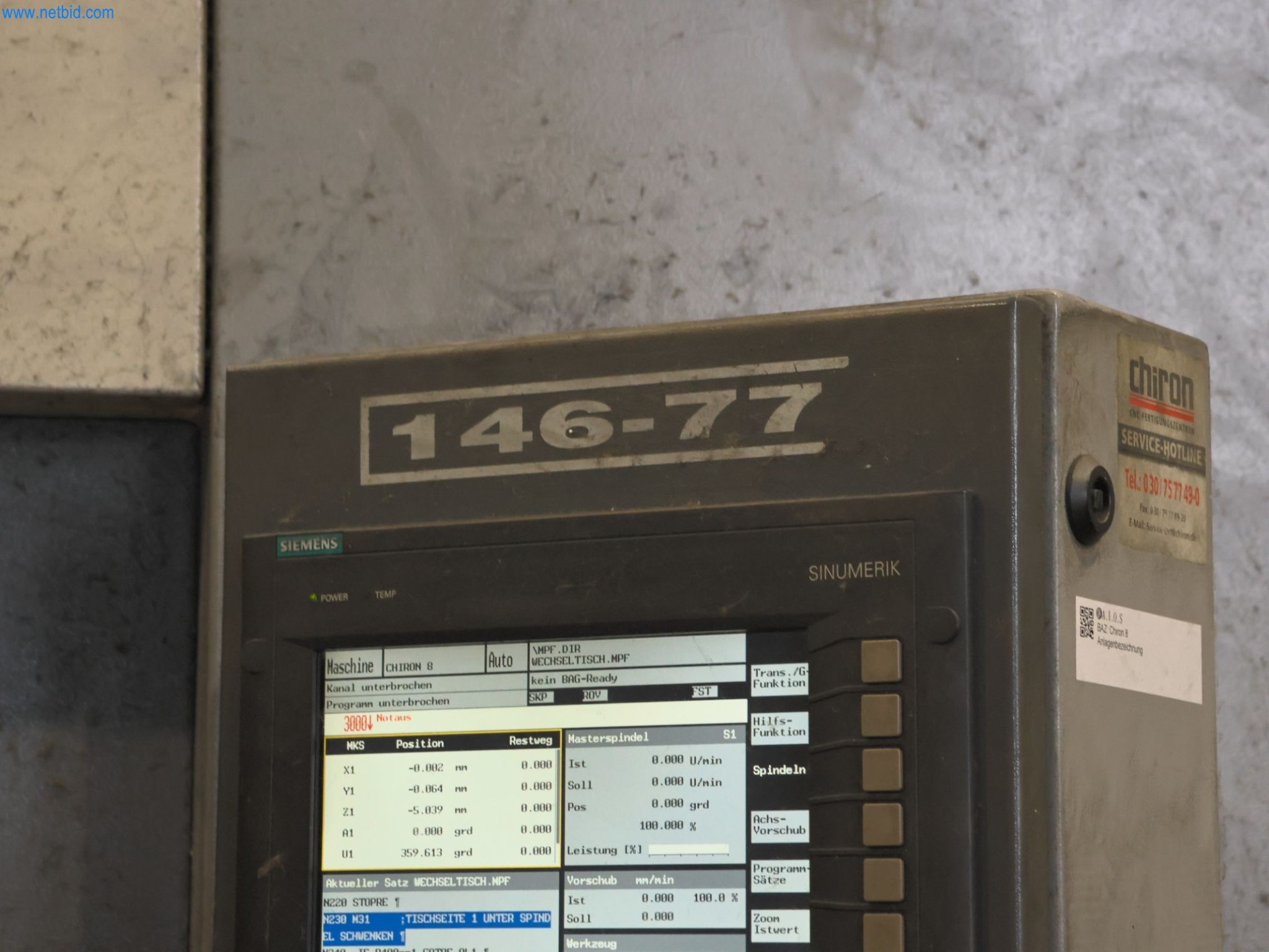 ae group – Plant and machinery for the manufacture of light-metal die-cast components (powertrain and structural parts) – AUCTION-14