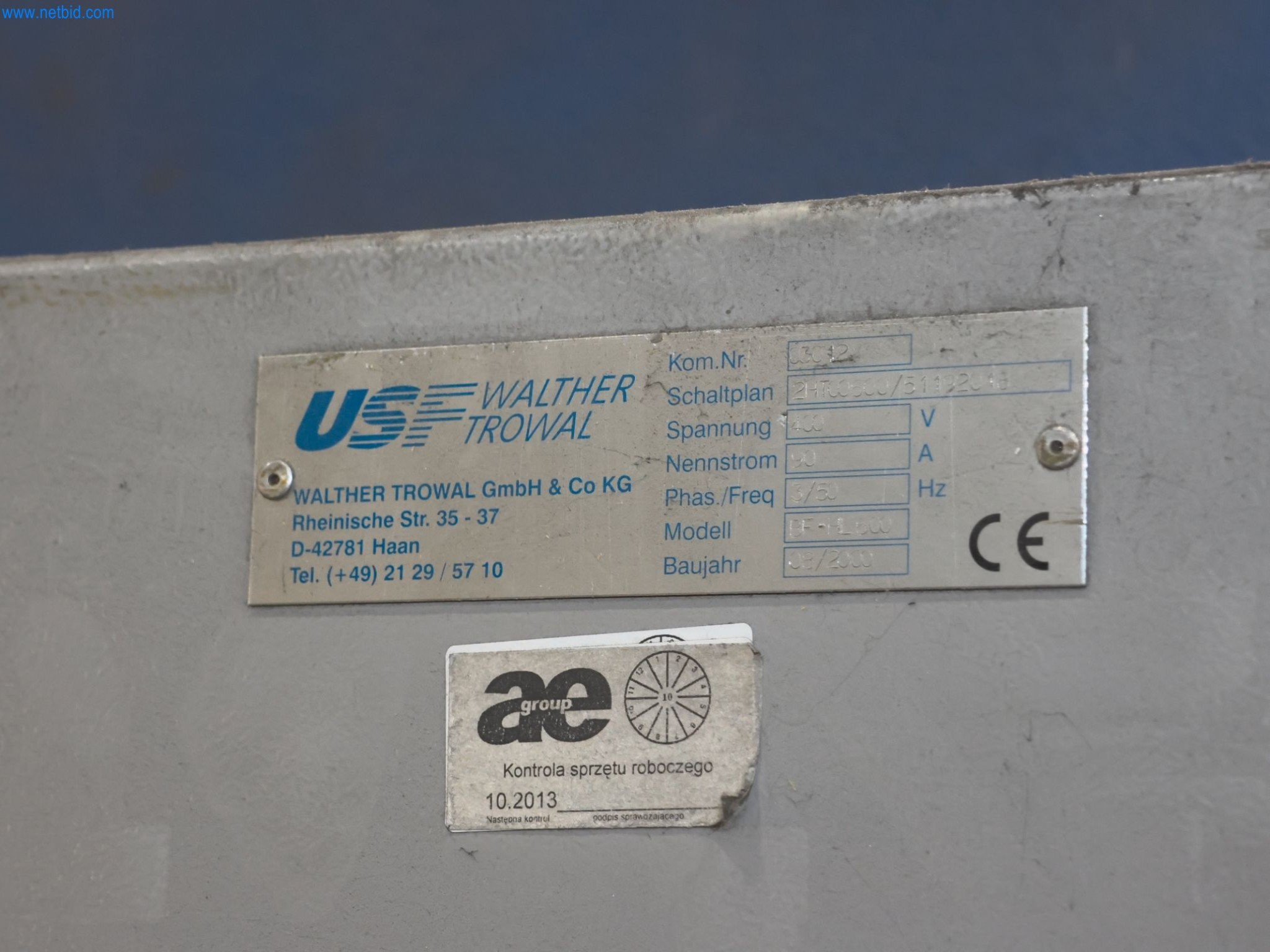 ae group – Plant and machinery for the manufacture of light-metal die-cast components (powertrain and structural parts) – AUCTION-14
