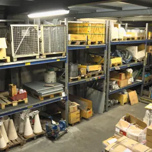7,5 lfm. Pallet Storage Rack
