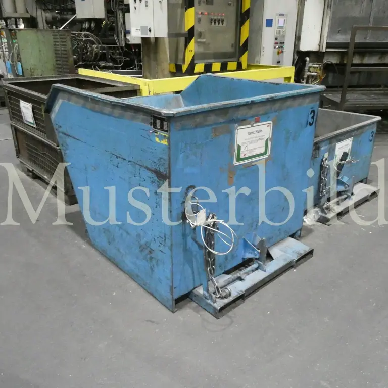 2 Forklift Dump Bins