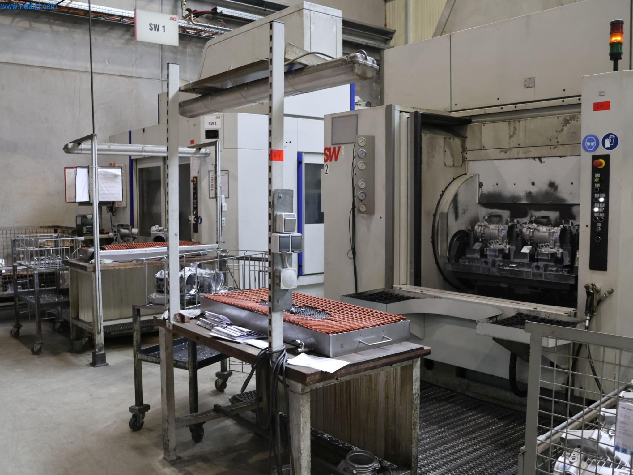 ae group - Melting store, Aluminum die casting machines 6,600 - 35,000 kN, Mechanical processing - PRIVATE TREATY SALE-18