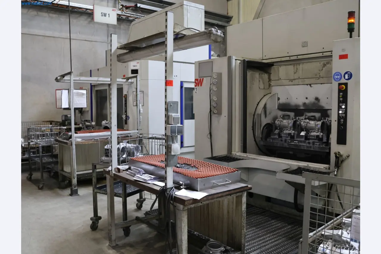 ae group - Melting store, Aluminum die casting machines 6,600 - 35,000 kN, Mechanical processing - PRIVATE TREATY SALE-18