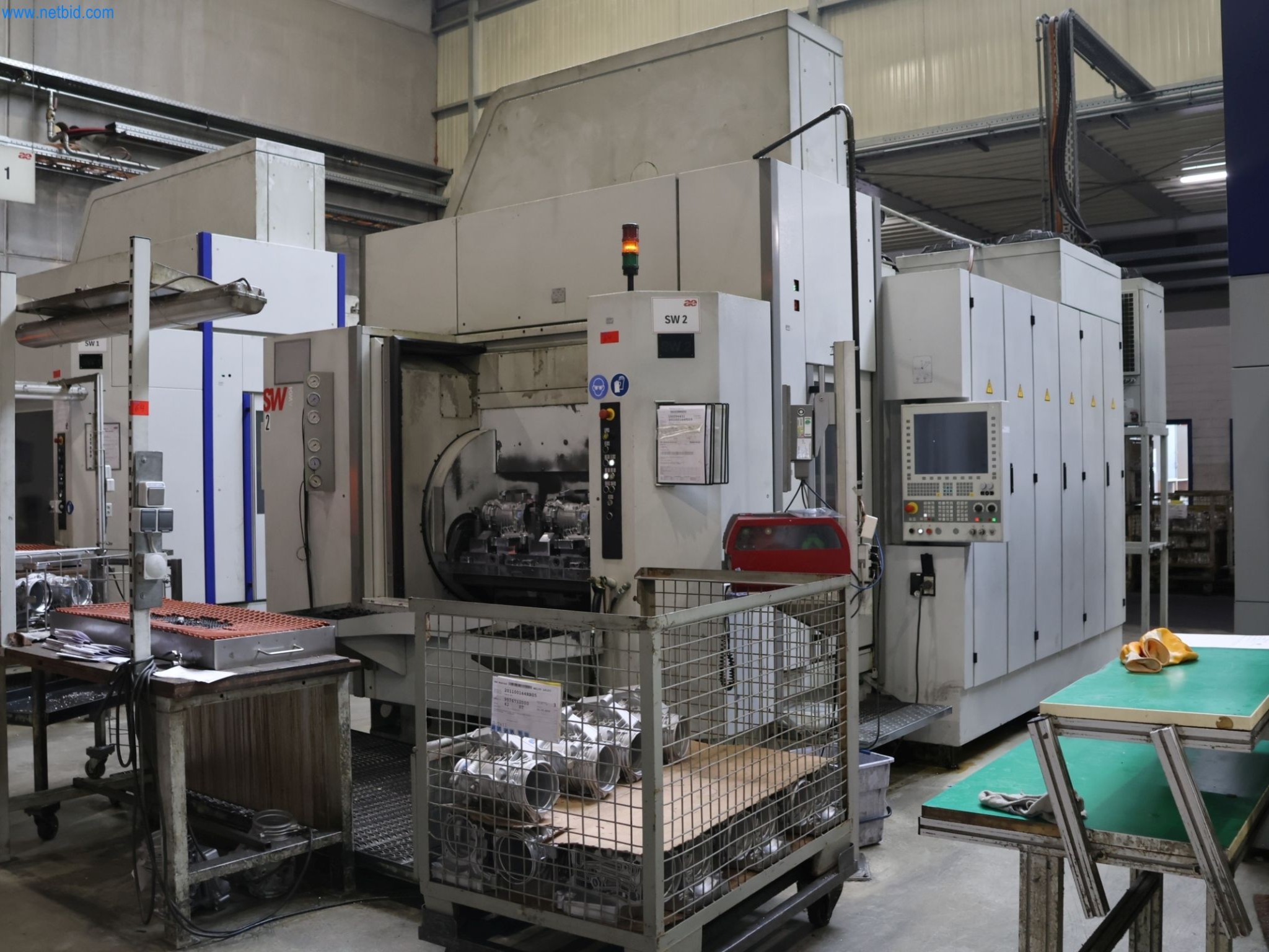 ae group - Melting store, Aluminum die casting machines 6,600 - 35,000 kN, Mechanical processing - PRIVATE TREATY SALE-1