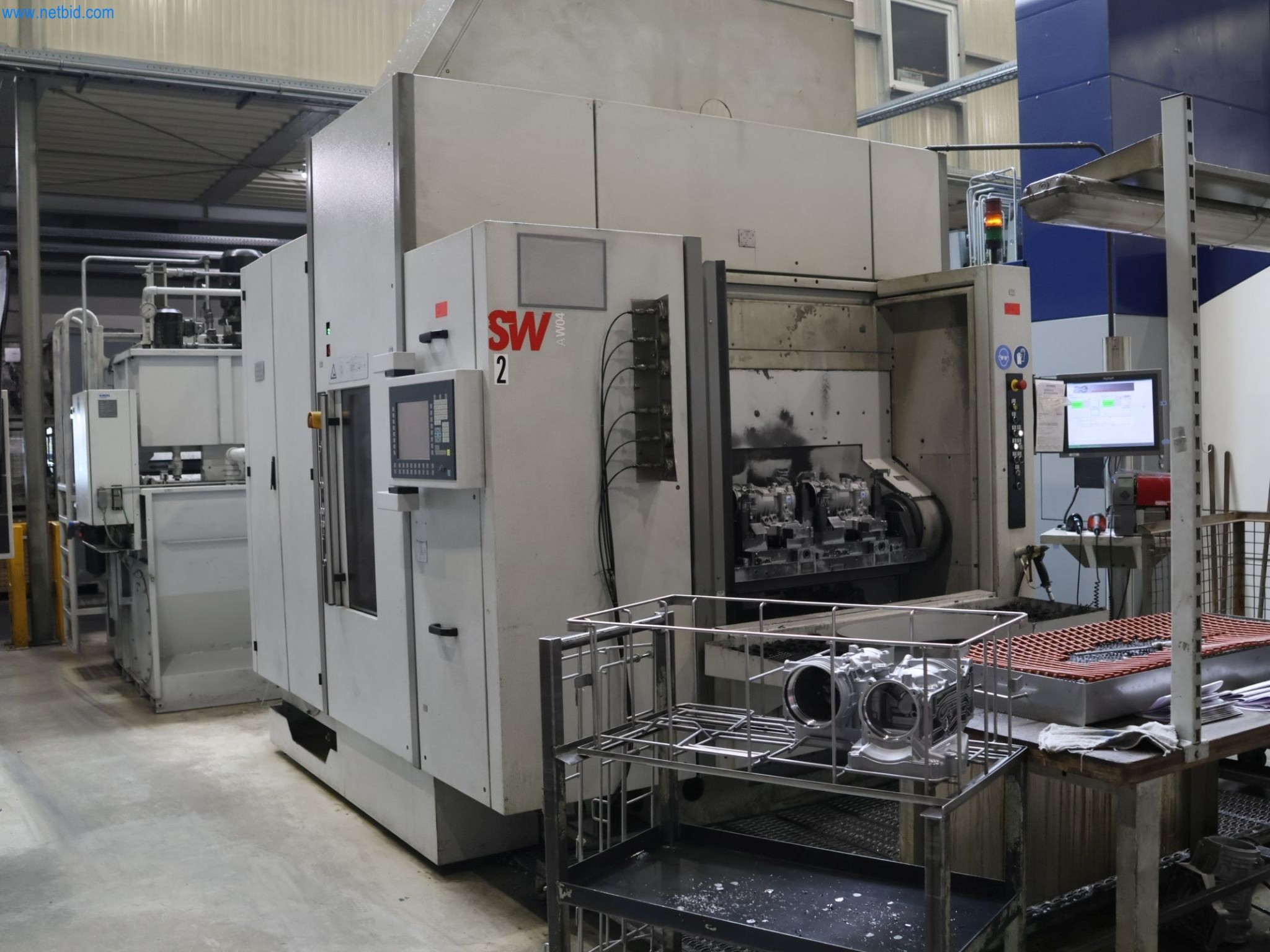 ae group - Melting store, Aluminum die casting machines 6,600 - 35,000 kN, Mechanical processing - PRIVATE TREATY SALE-2