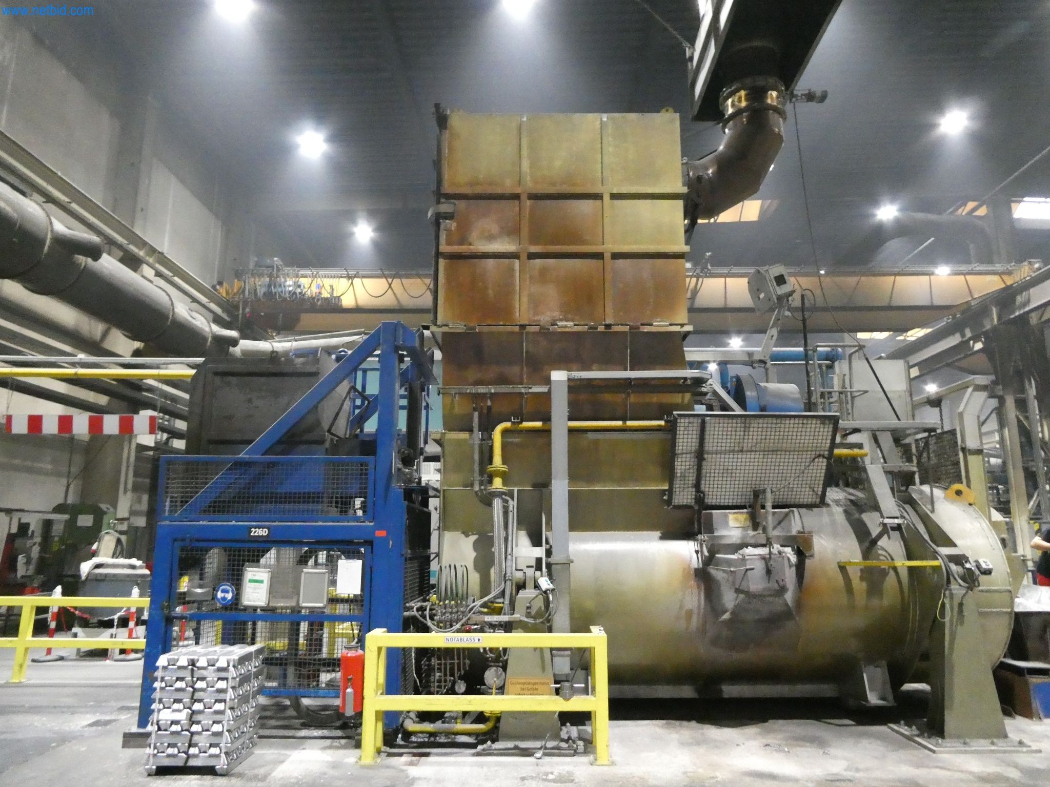 ae group - Melting store, Aluminum die casting machines 6,600 - 35,000 kN, Mechanical processing - PRIVATE TREATY SALE-1