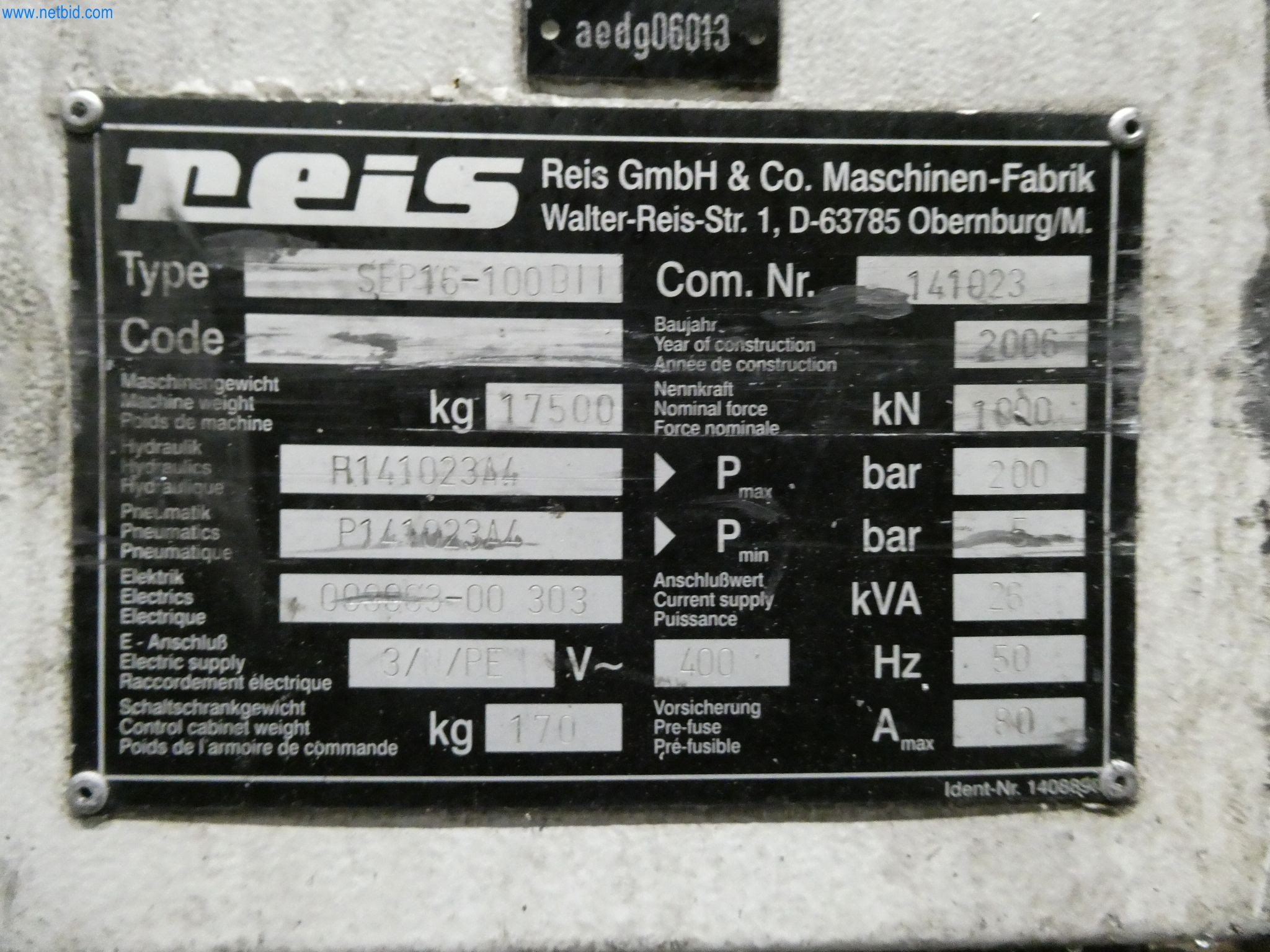 ae group - Melting store, Aluminum die casting machines 6,600 - 35,000 kN, Mechanical processing - PRIVATE TREATY SALE-34