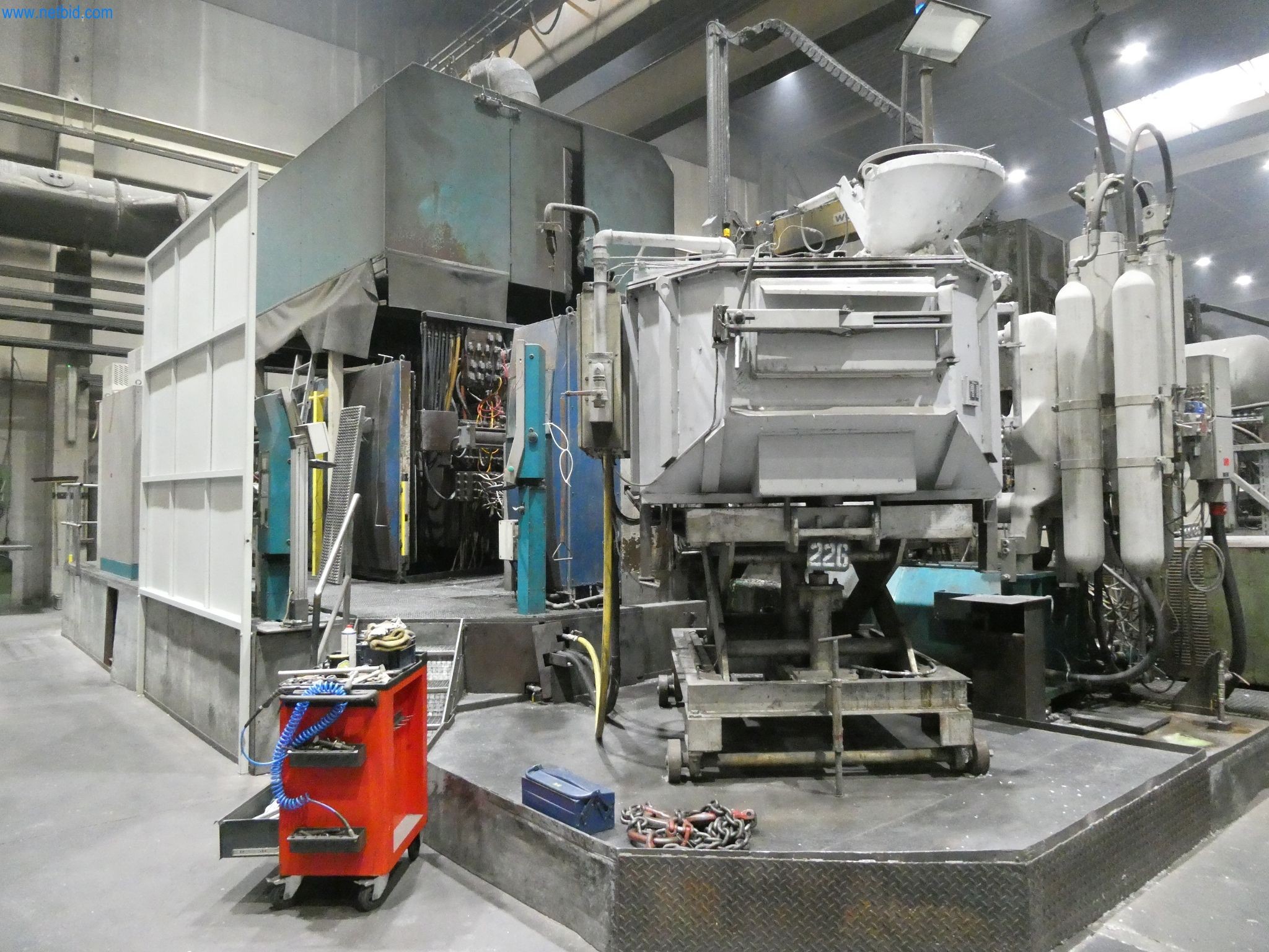 ae group - Melting store, Aluminum die casting machines 6,600 - 35,000 kN, Mechanical processing - PRIVATE TREATY SALE-7