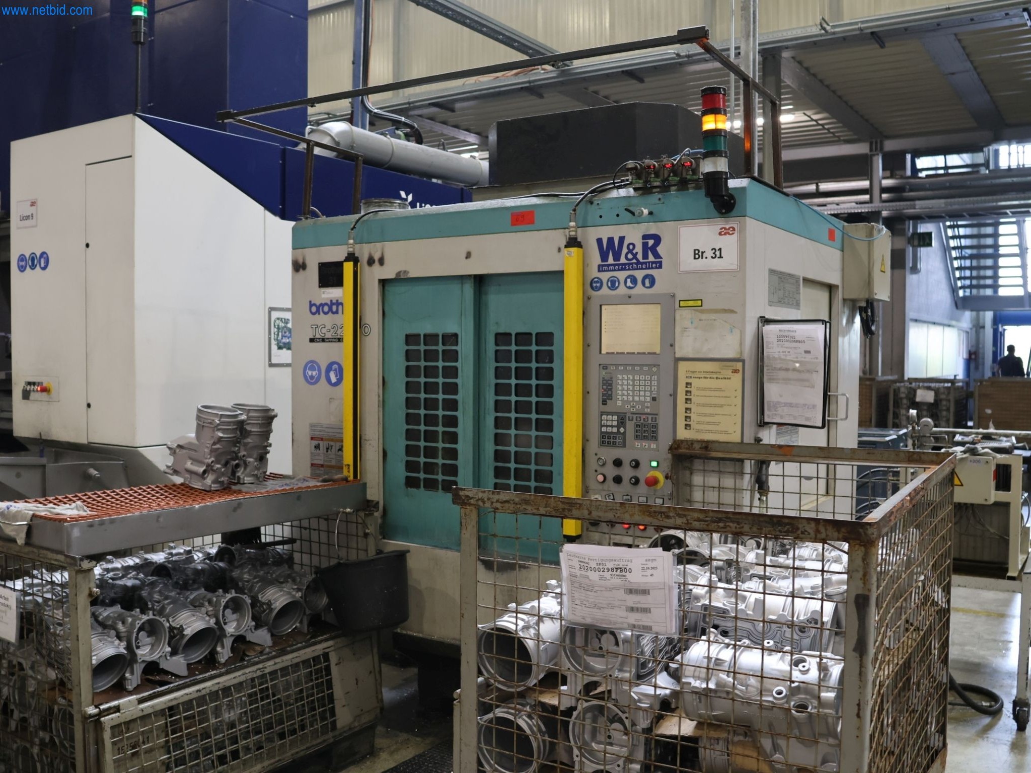 ae group - Melting store, Aluminum die casting machines 6,600 - 35,000 kN, Mechanical processing - PRIVATE TREATY SALE-1