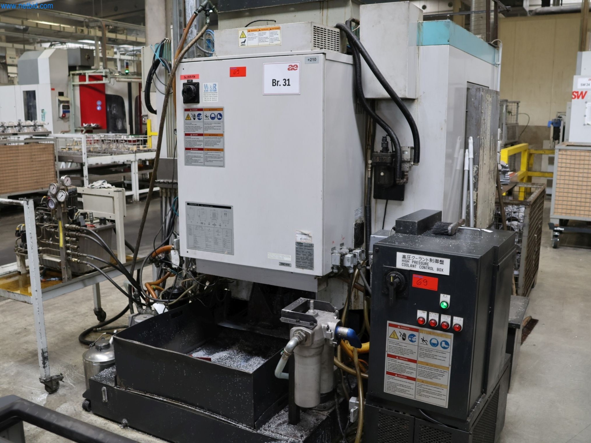 ae group - Melting store, Aluminum die casting machines 6,600 - 35,000 kN, Mechanical processing - PRIVATE TREATY SALE-5