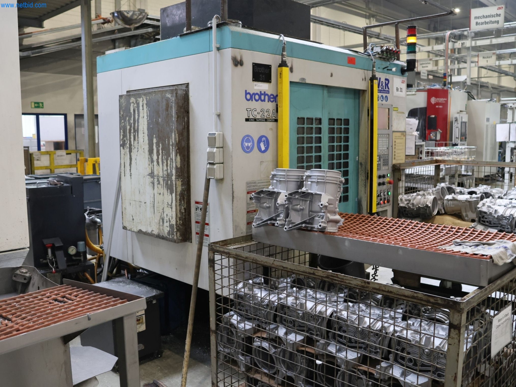 ae group - Melting store, Aluminum die casting machines 6,600 - 35,000 kN, Mechanical processing - PRIVATE TREATY SALE-6