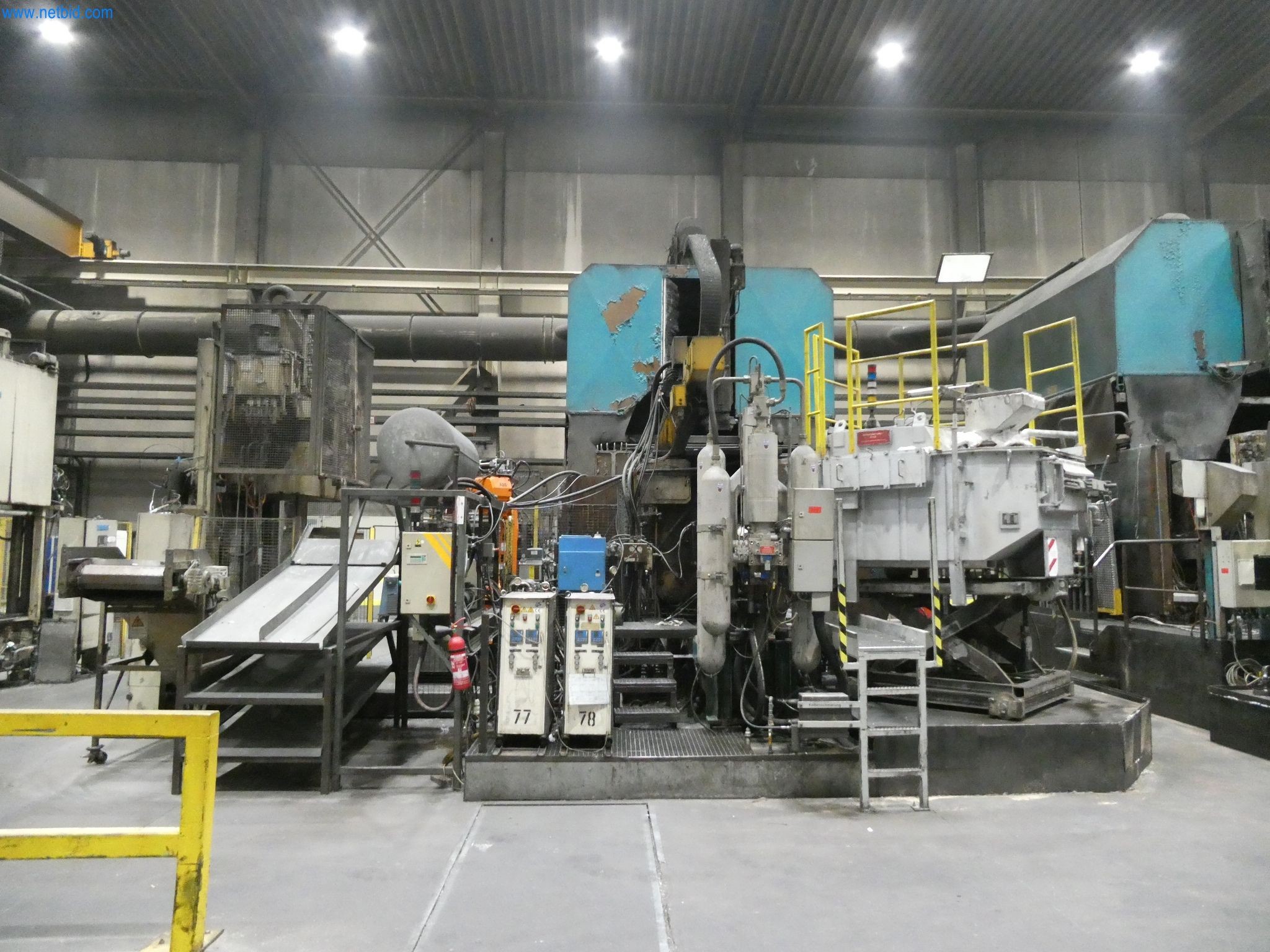 ae group - Melting store, Aluminum die casting machines 6,600 - 35,000 kN, Mechanical processing - PRIVATE TREATY SALE-1