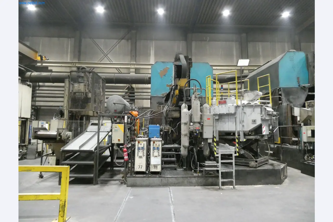 ae group - Melting store, Aluminum die casting machines 6,600 - 35,000 kN, Mechanical processing - PRIVATE TREATY SALE-1