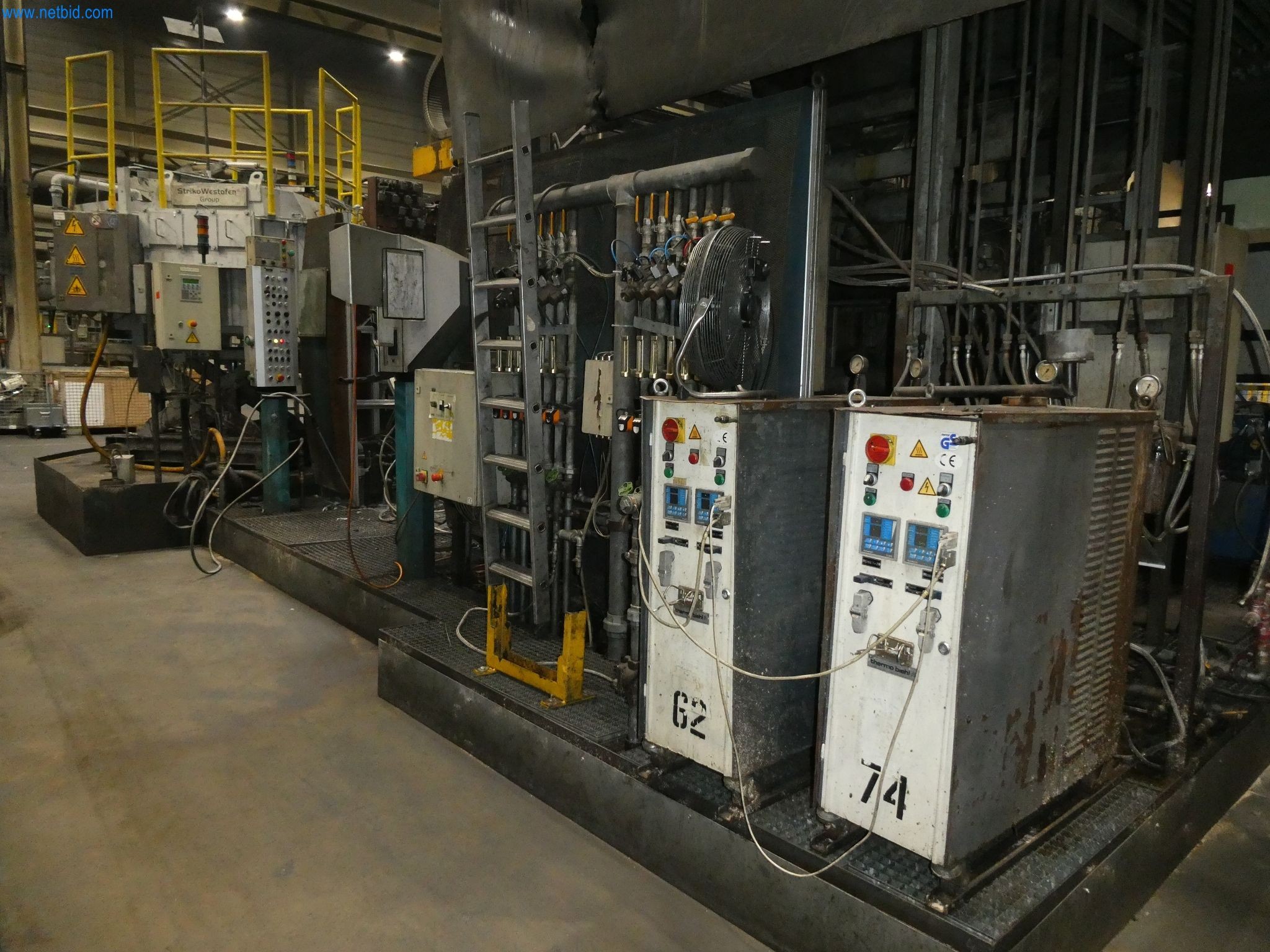 ae group - Melting store, Aluminum die casting machines 6,600 - 35,000 kN, Mechanical processing - PRIVATE TREATY SALE-28