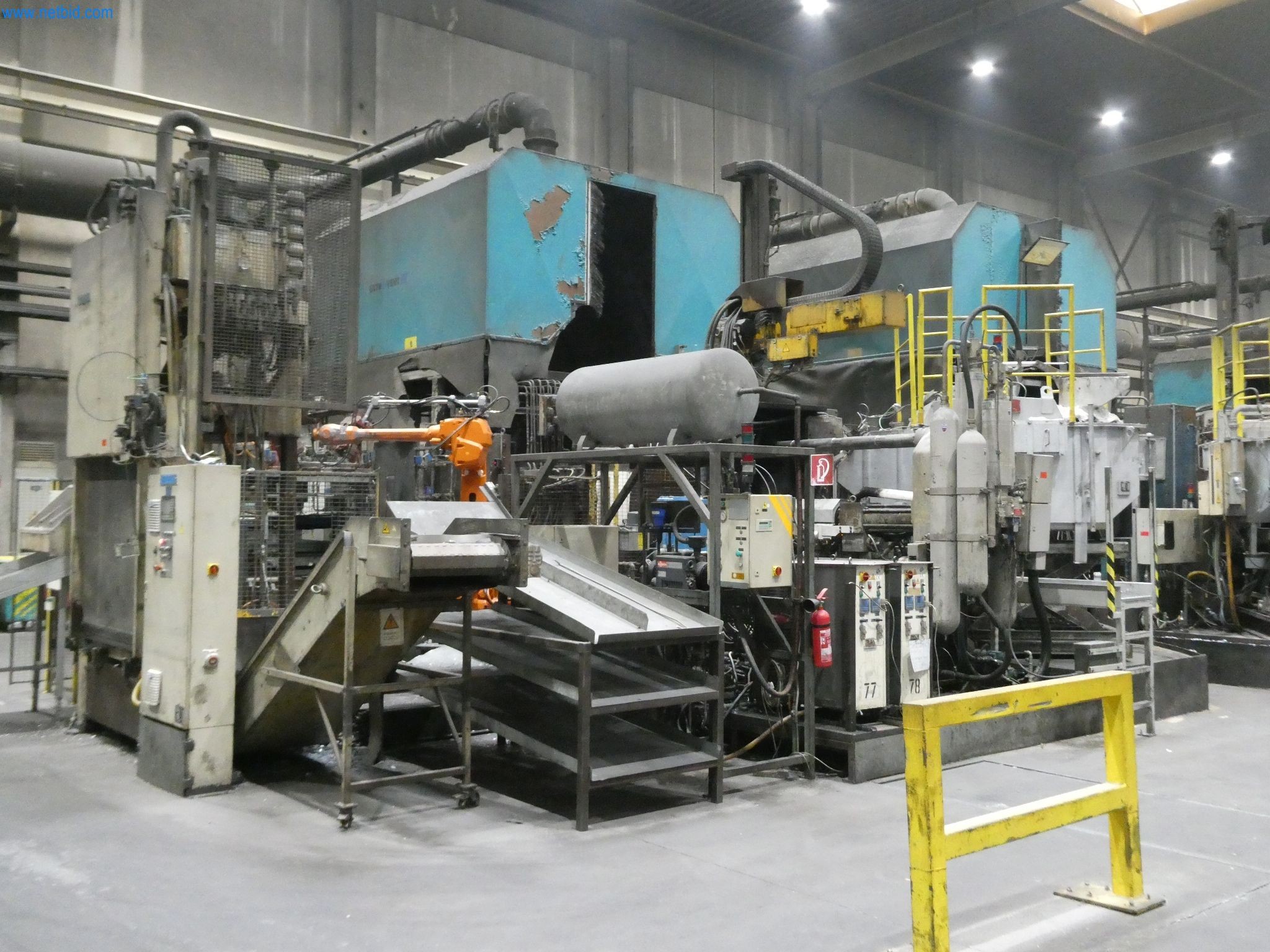 ae group - Melting store, Aluminum die casting machines 6,600 - 35,000 kN, Mechanical processing - PRIVATE TREATY SALE-2