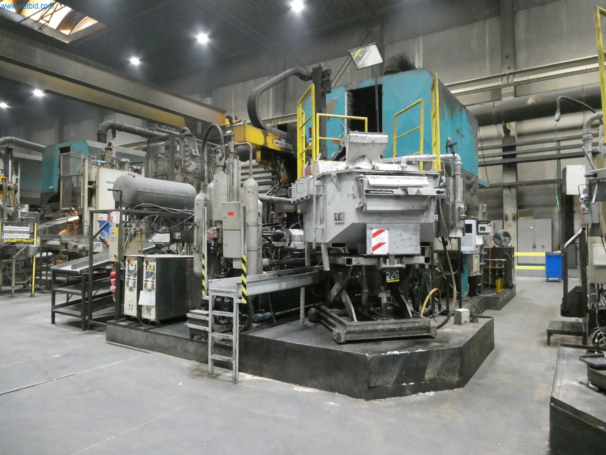 ae group - Melting store, Aluminum die casting machines 6,600 - 35,000 kN, Mechanical processing - PRIVATE TREATY SALE-3
