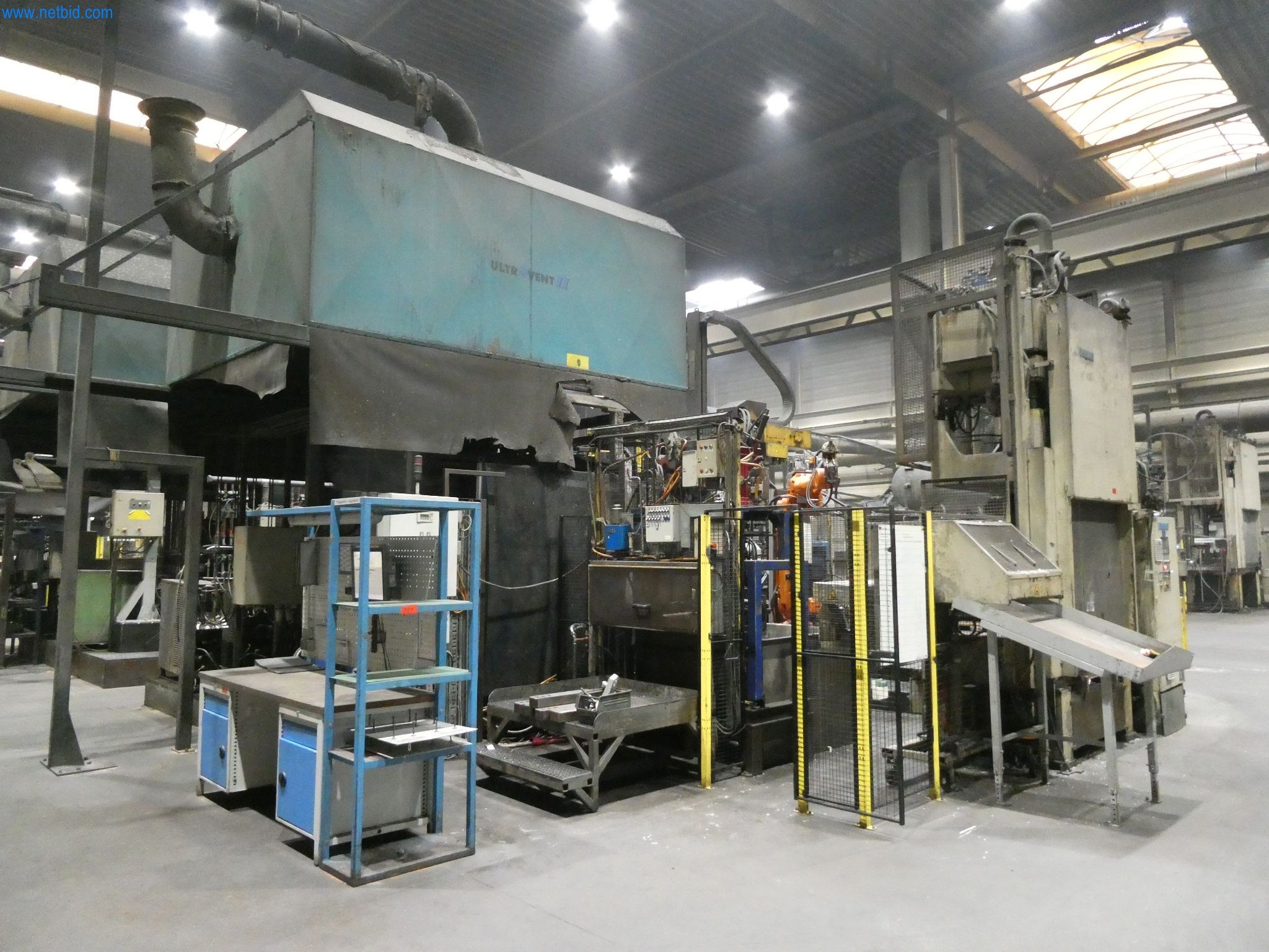 ae group - Melting store, Aluminum die casting machines 6,600 - 35,000 kN, Mechanical processing - PRIVATE TREATY SALE-6