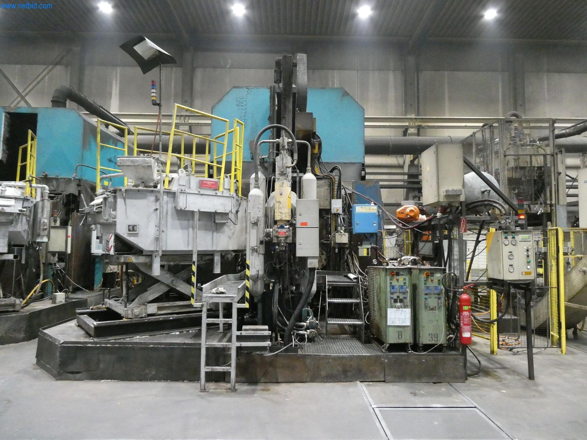 ae group - Melting store, Aluminum die casting machines 6,600 - 35,000 kN, Mechanical processing - PRIVATE TREATY SALE-1