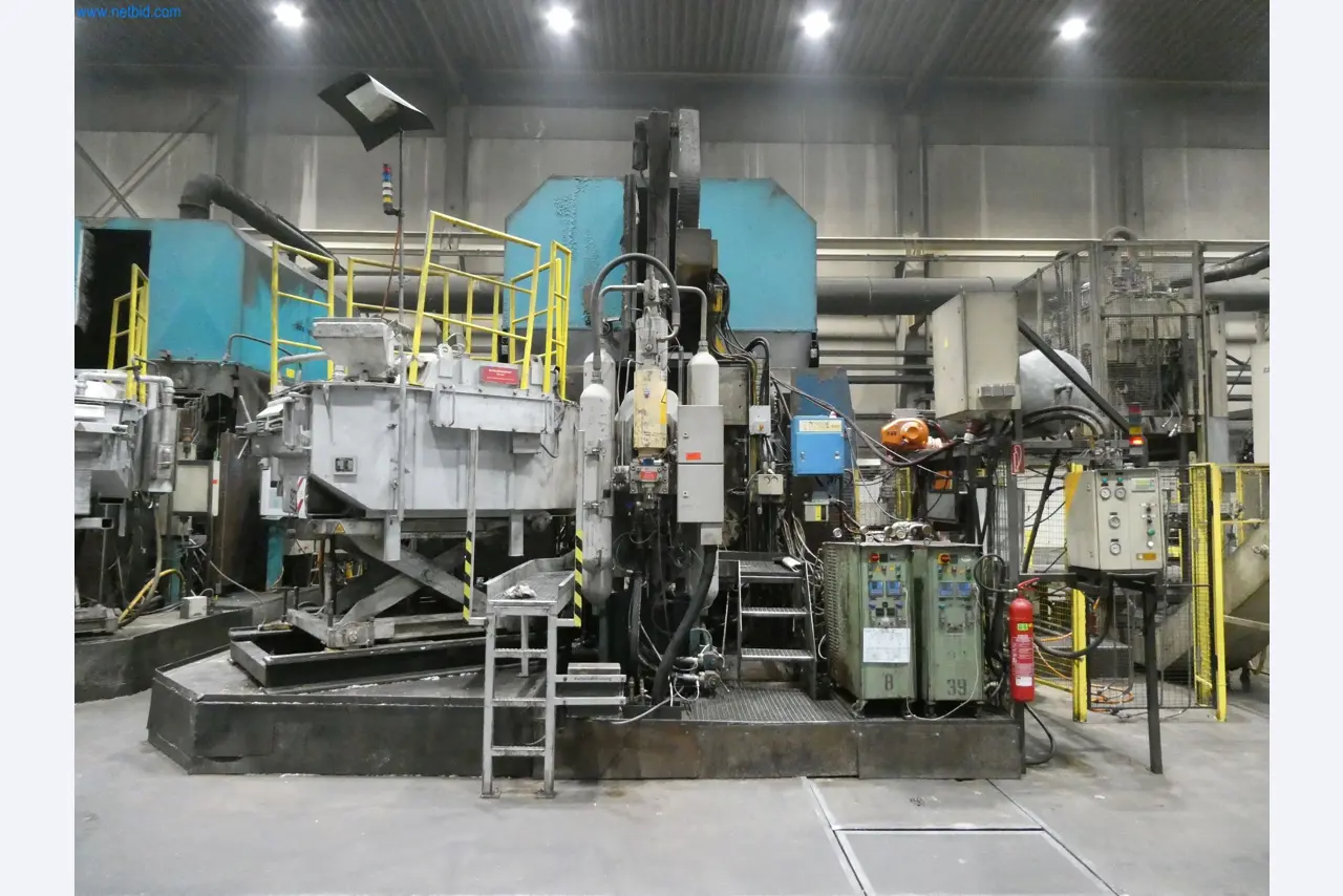 ae group - Melting store, Aluminum die casting machines 6,600 - 35,000 kN, Mechanical processing - PRIVATE TREATY SALE-1