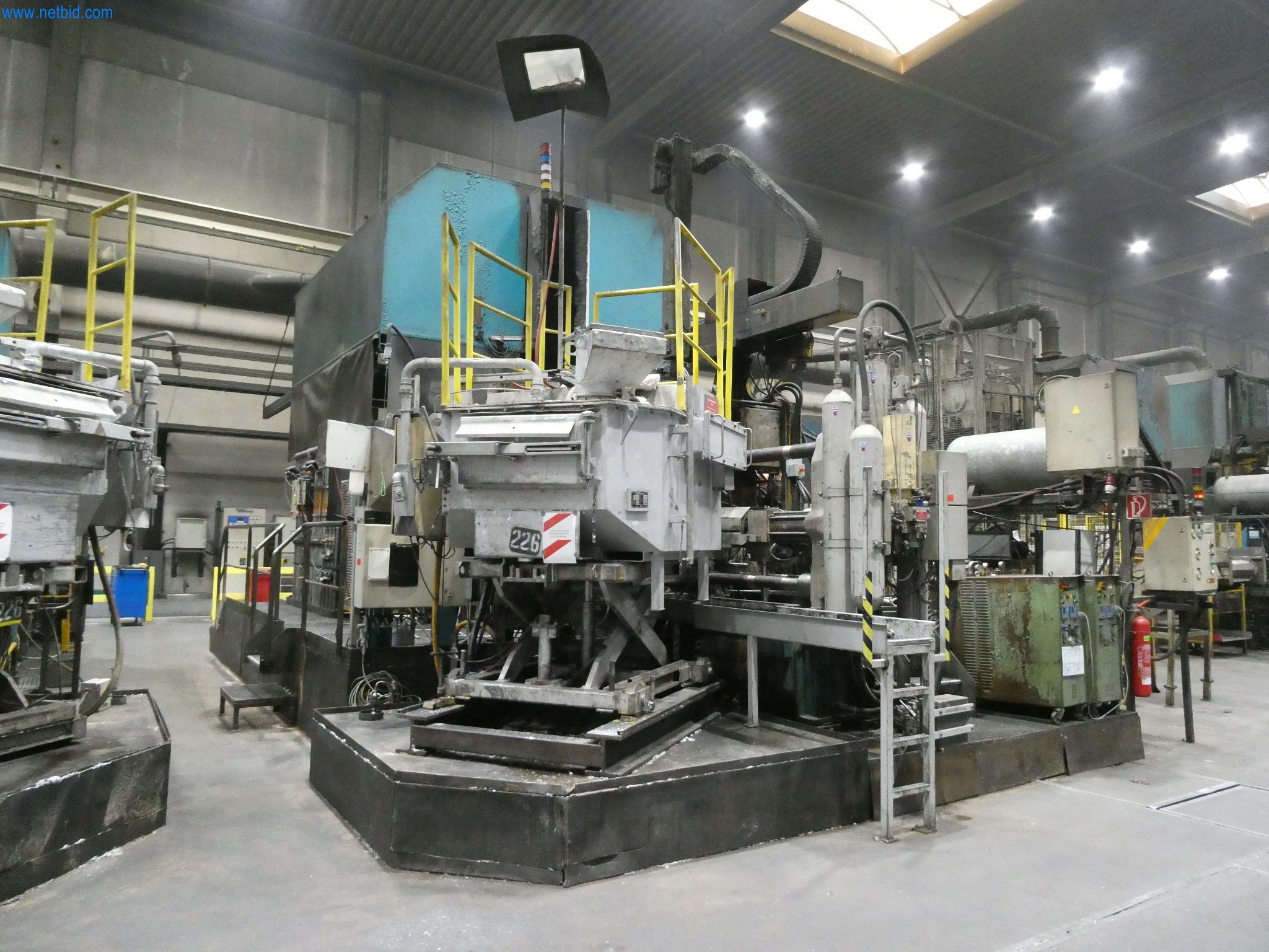 ae group - Melting store, Aluminum die casting machines 6,600 - 35,000 kN, Mechanical processing - PRIVATE TREATY SALE-2