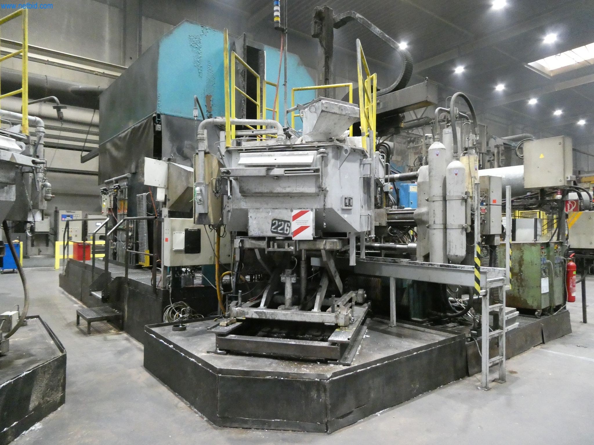 ae group - Melting store, Aluminum die casting machines 6,600 - 35,000 kN, Mechanical processing - PRIVATE TREATY SALE-6