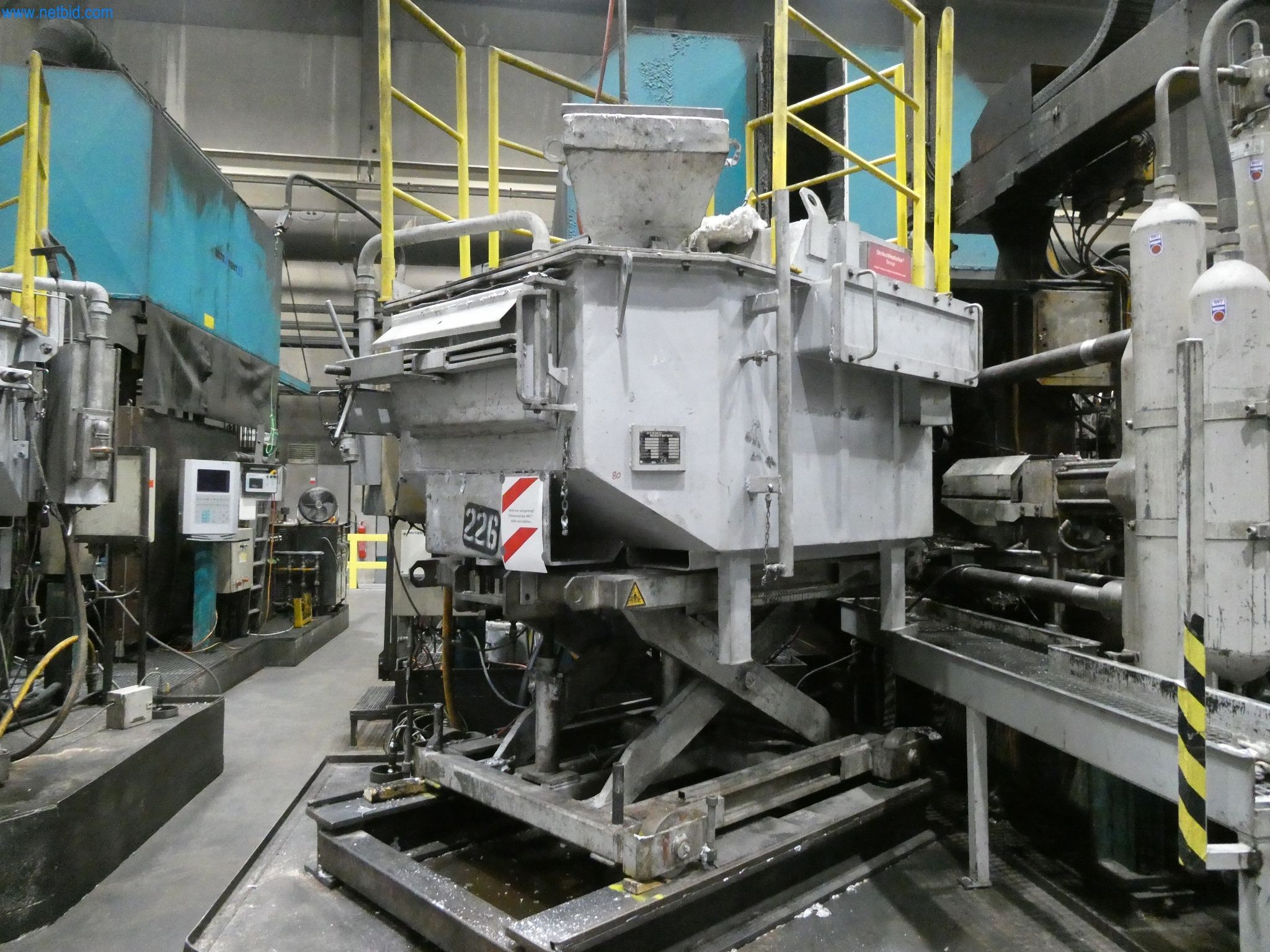 ae group - Melting store, Aluminum die casting machines 6,600 - 35,000 kN, Mechanical processing - PRIVATE TREATY SALE-7