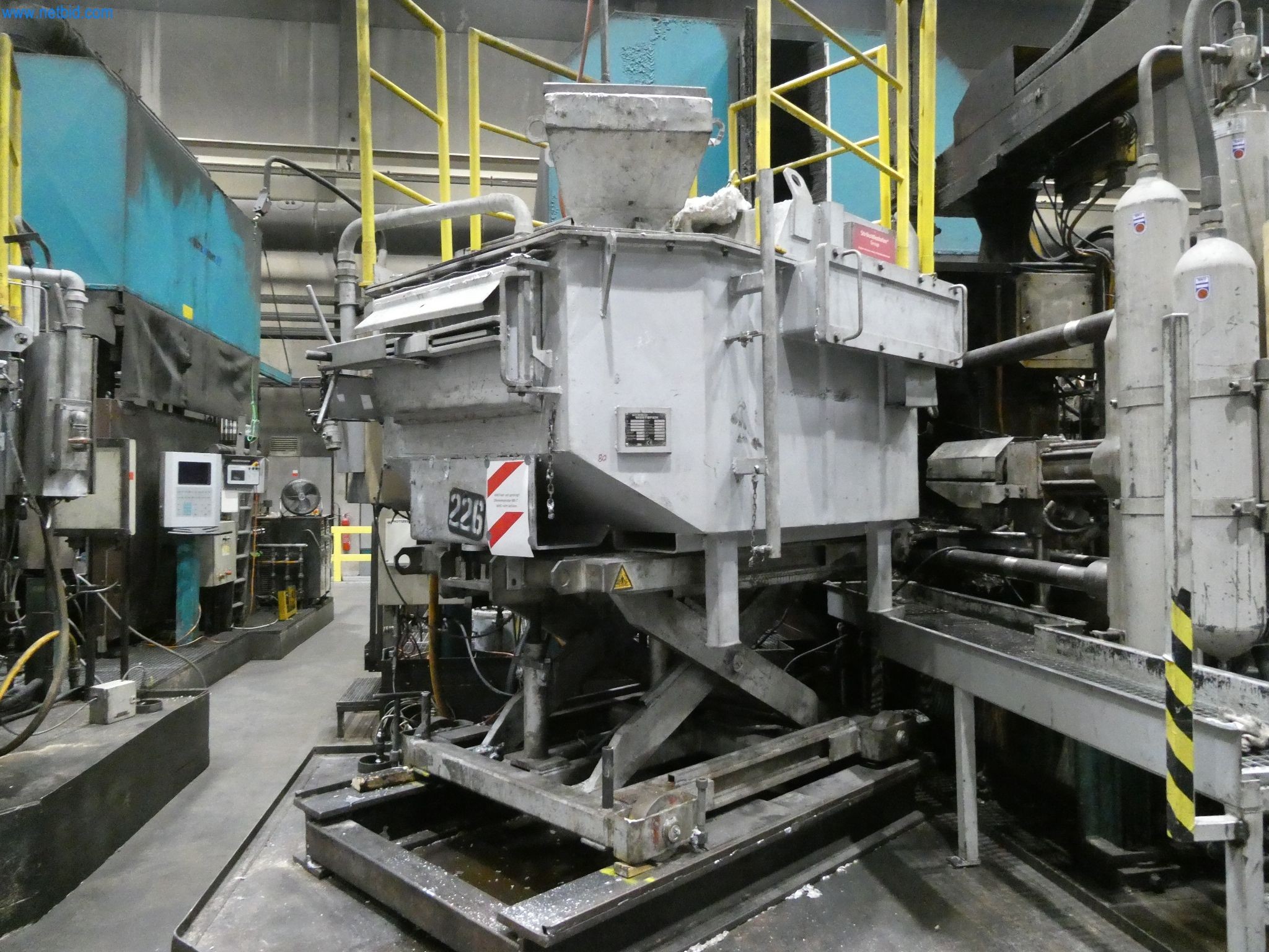 ae group - Melting store, Aluminum die casting machines 6,600 - 35,000 kN, Mechanical processing - PRIVATE TREATY SALE-8