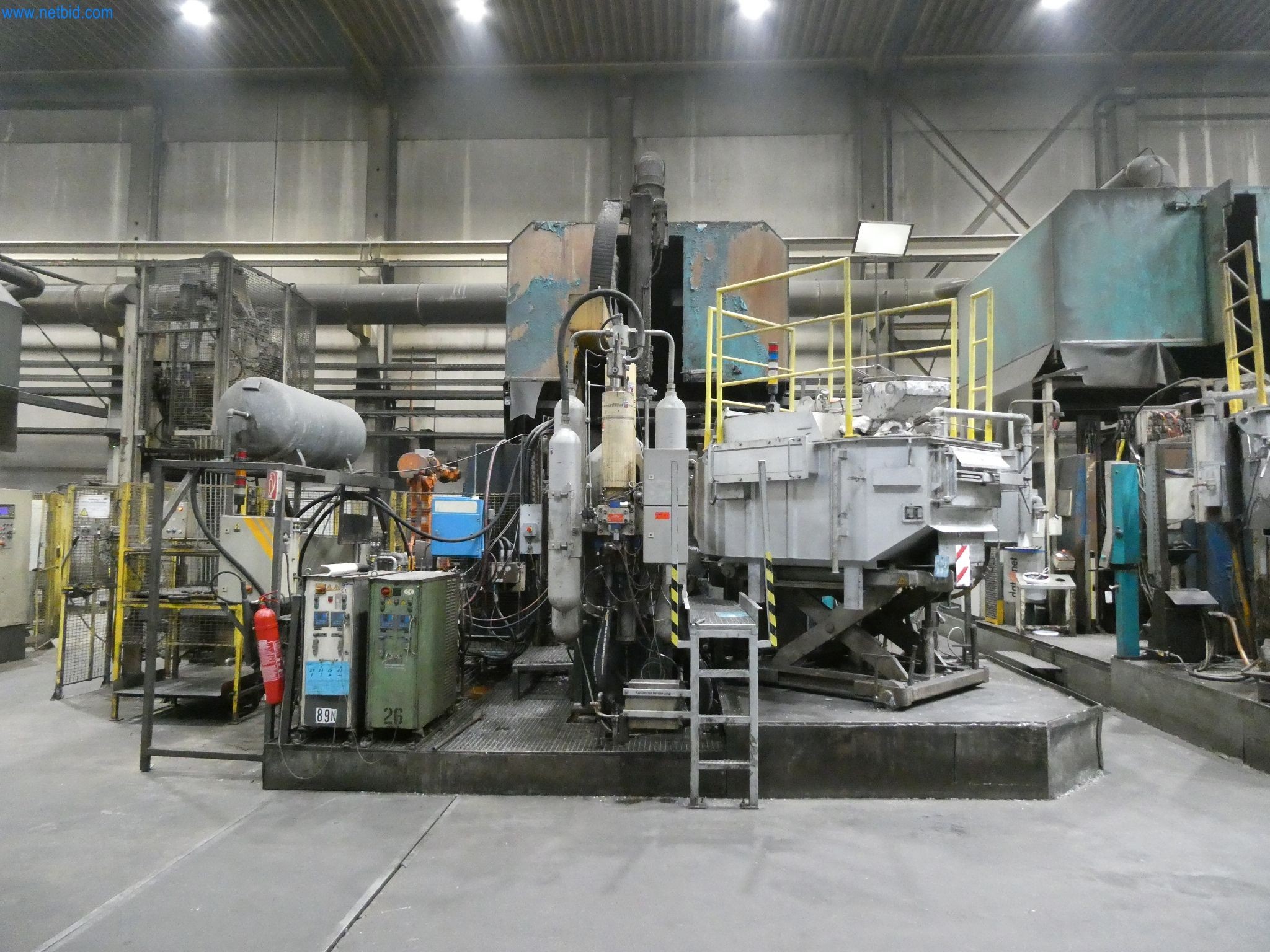ae group - Melting store, Aluminum die casting machines 6,600 - 35,000 kN, Mechanical processing - PRIVATE TREATY SALE-1
