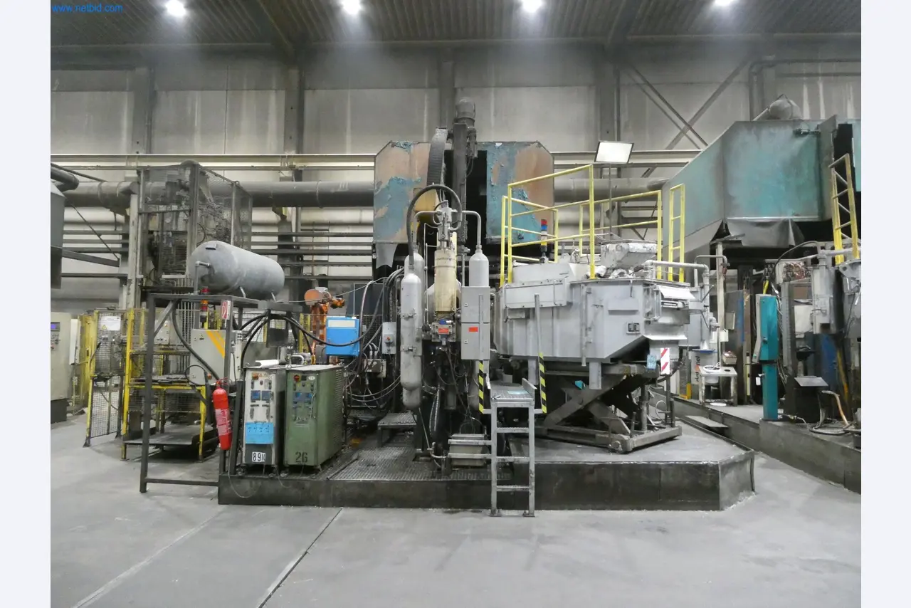 ae group - Melting store, Aluminum die casting machines 6,600 - 35,000 kN, Mechanical processing - PRIVATE TREATY SALE-1