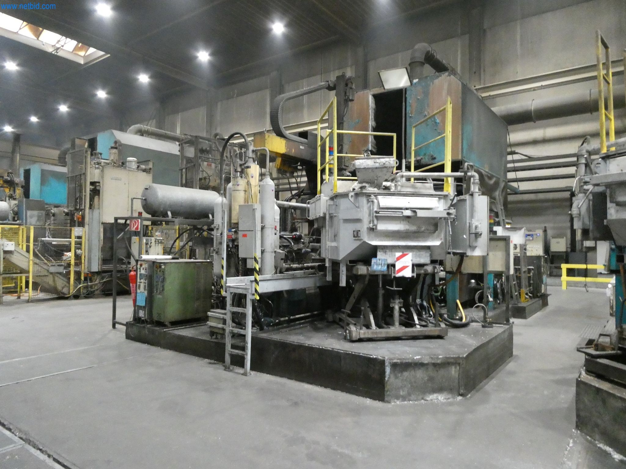 ae group - Melting store, Aluminum die casting machines 6,600 - 35,000 kN, Mechanical processing - PRIVATE TREATY SALE-2
