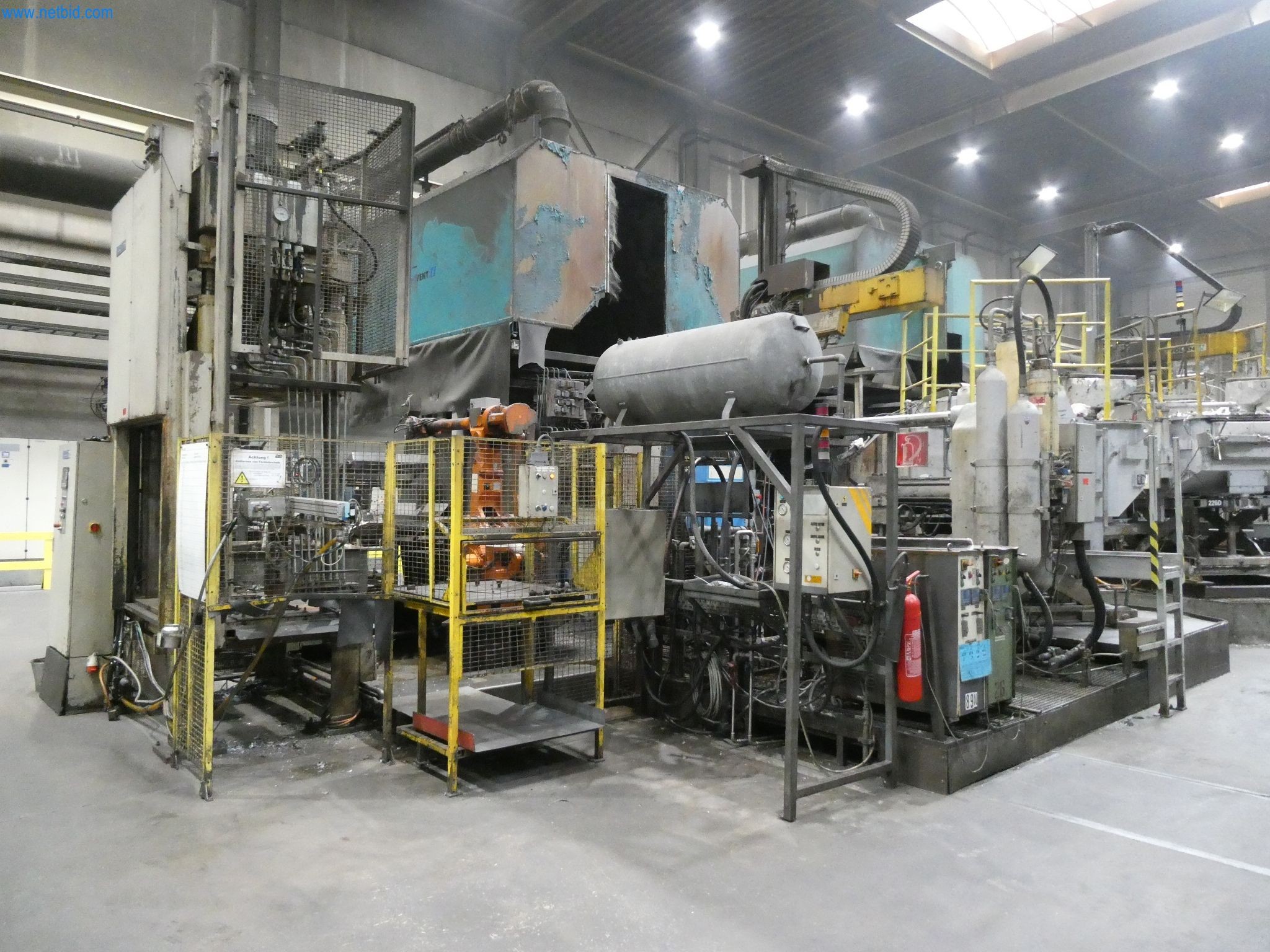 ae group - Melting store, Aluminum die casting machines 6,600 - 35,000 kN, Mechanical processing - PRIVATE TREATY SALE-3